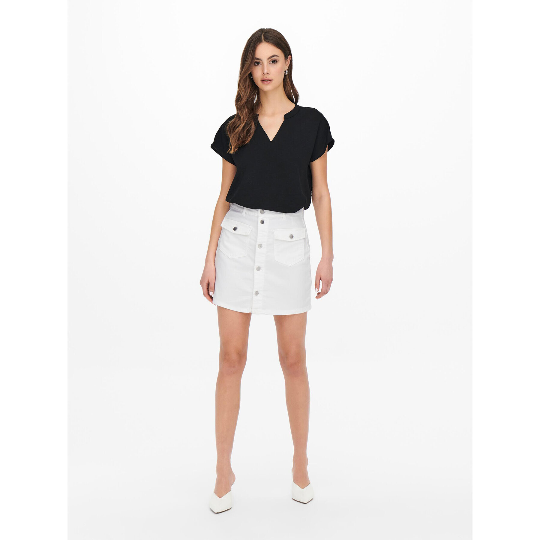 JDY топ 15249287 Черен Regular Fit - Pepit.bg
