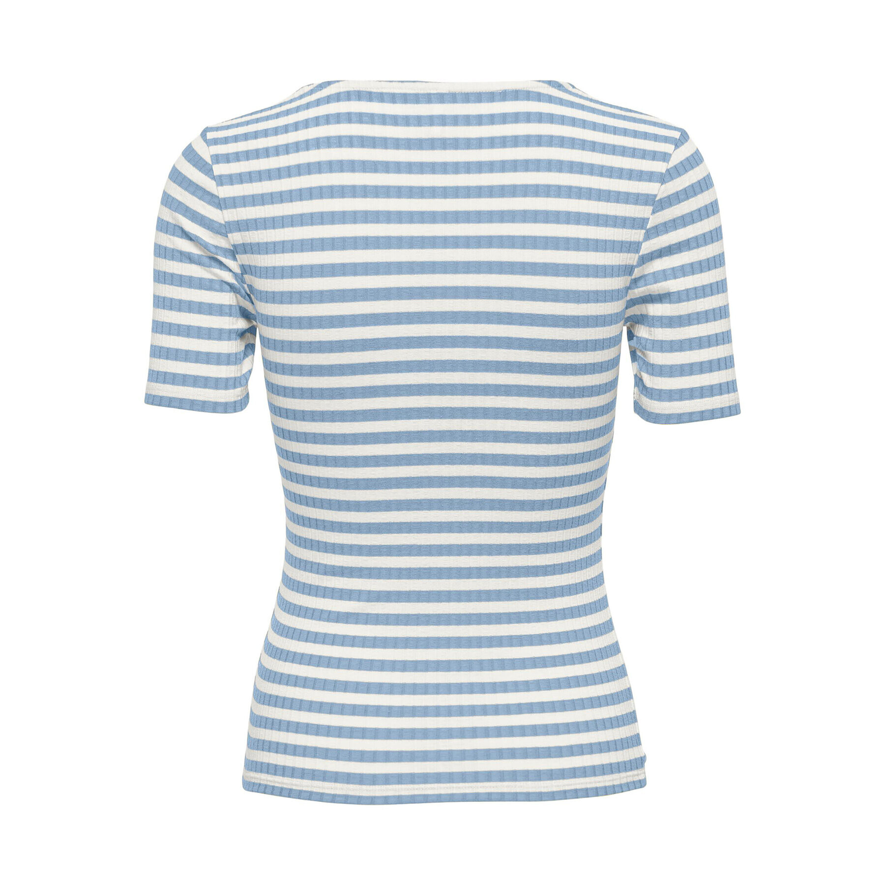 JDY Тишърт 15253481 Син Stretch Fit - Pepit.bg