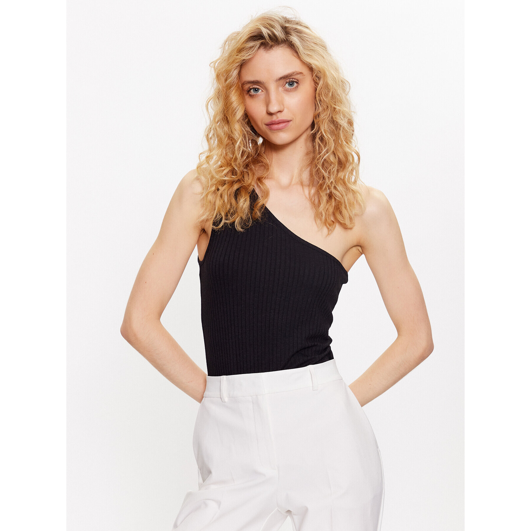 JDY топ 15295782 Черен Slim Fit - Pepit.bg