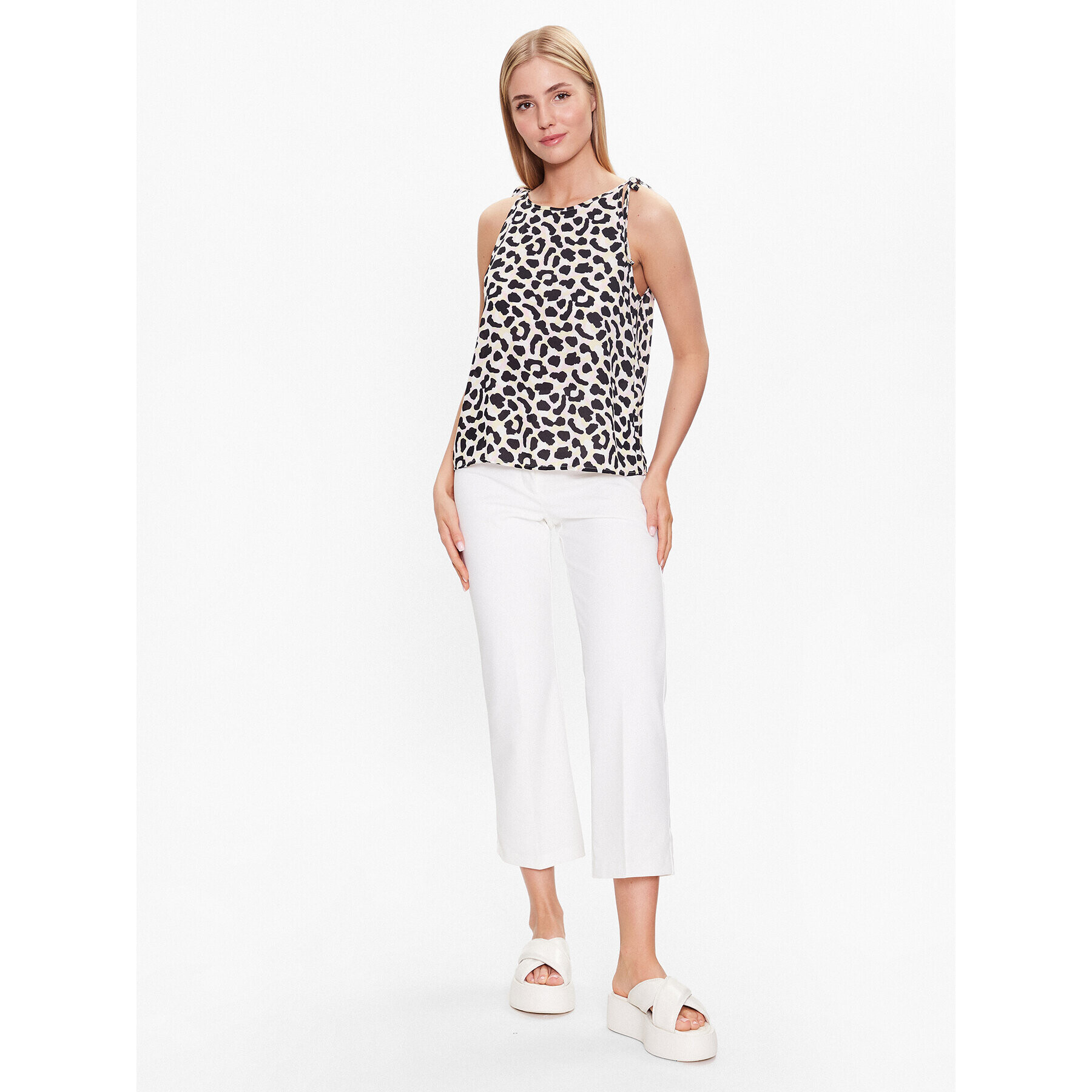 JDY топ 15302575 Жълт Relaxed Fit - Pepit.bg