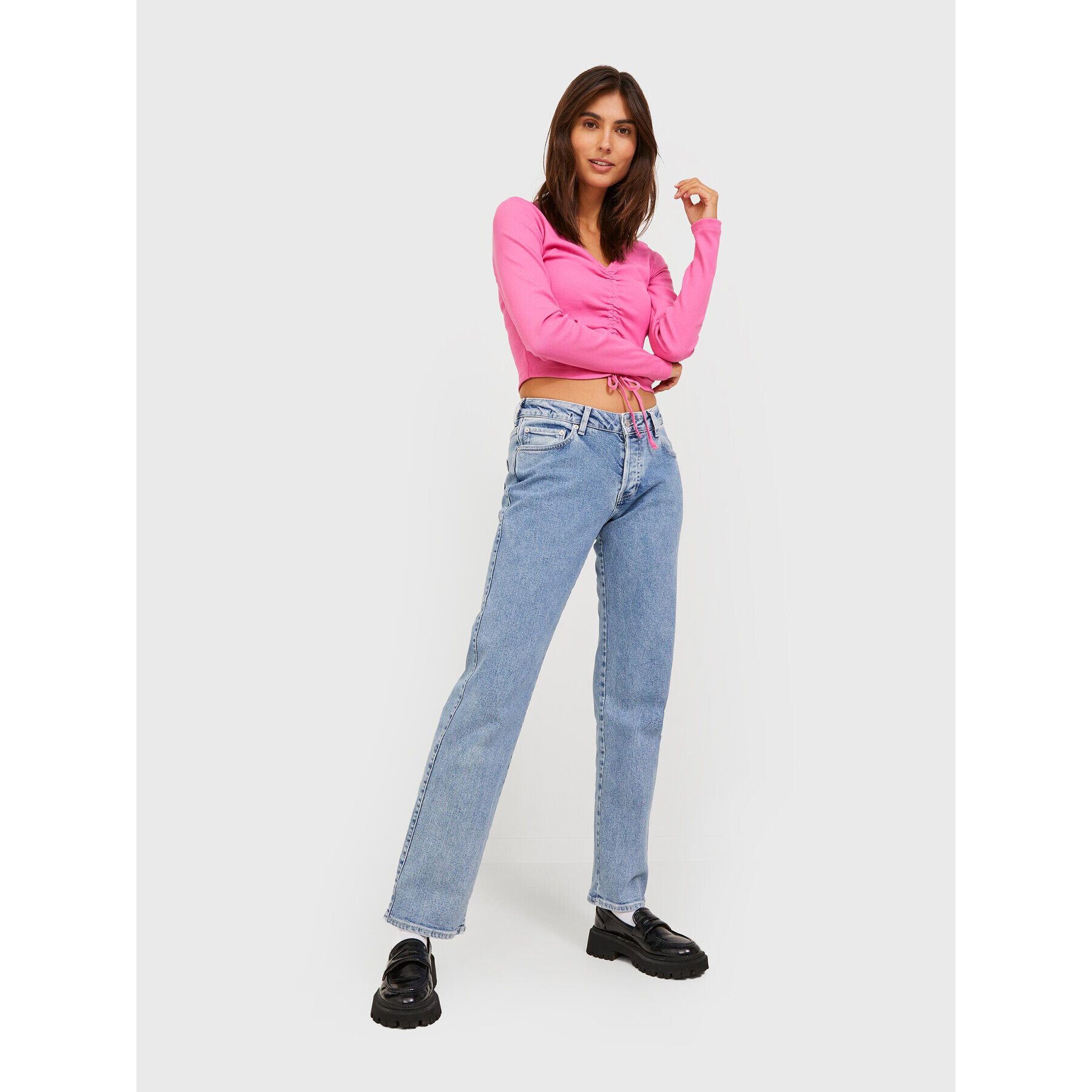 JJXX Блуза 12232558 Розов Stretch Fit - Pepit.bg