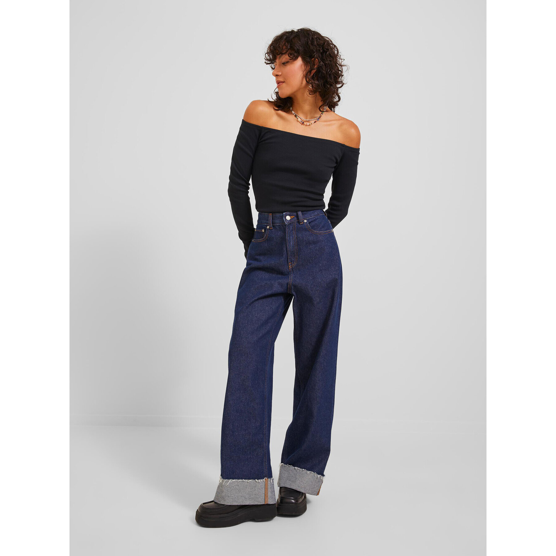 JJXX Блуза Feo 12234919 Черен Stretch Fit - Pepit.bg