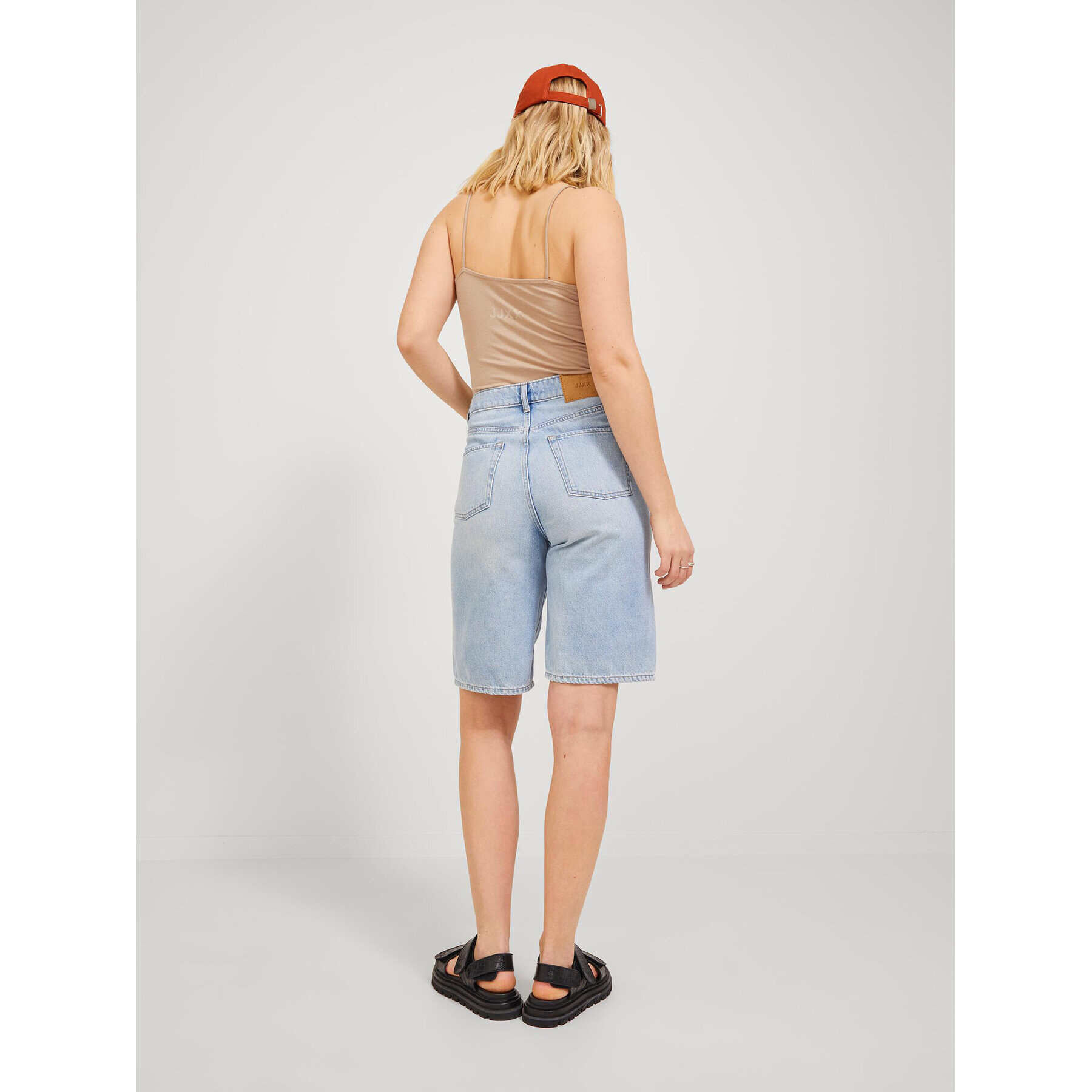 JJXX Боди Ivy 12225568 Кафяв Slim Fit - Pepit.bg