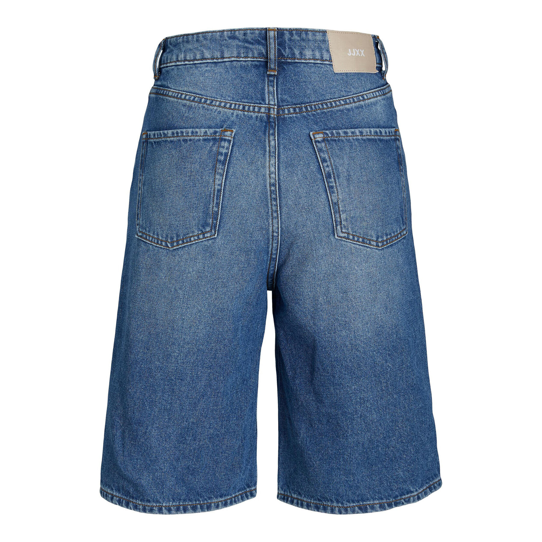 JJXX Дънкови шорти 12224791 Син Straight Fit - Pepit.bg