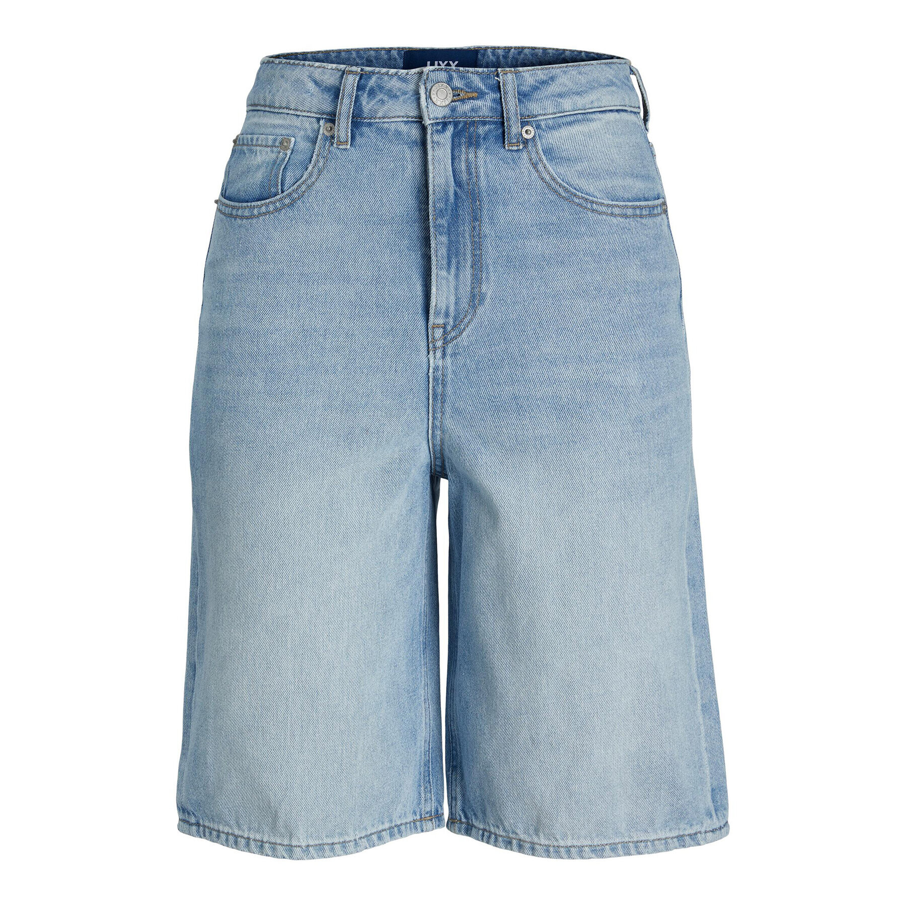 JJXX Дънкови шорти 12224791 Син Straight Fit - Pepit.bg