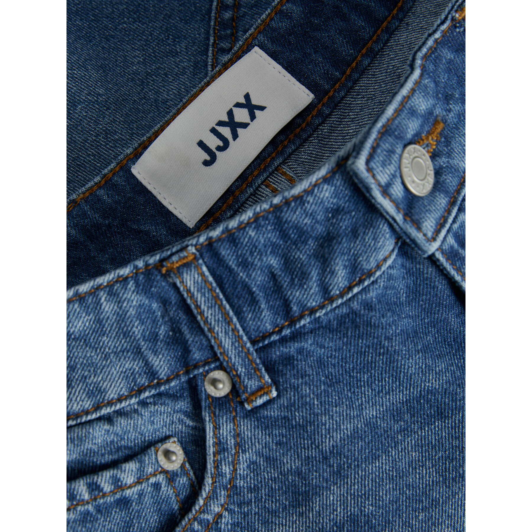 JJXX Дънкови шорти 12227837 Син Straight Fit - Pepit.bg
