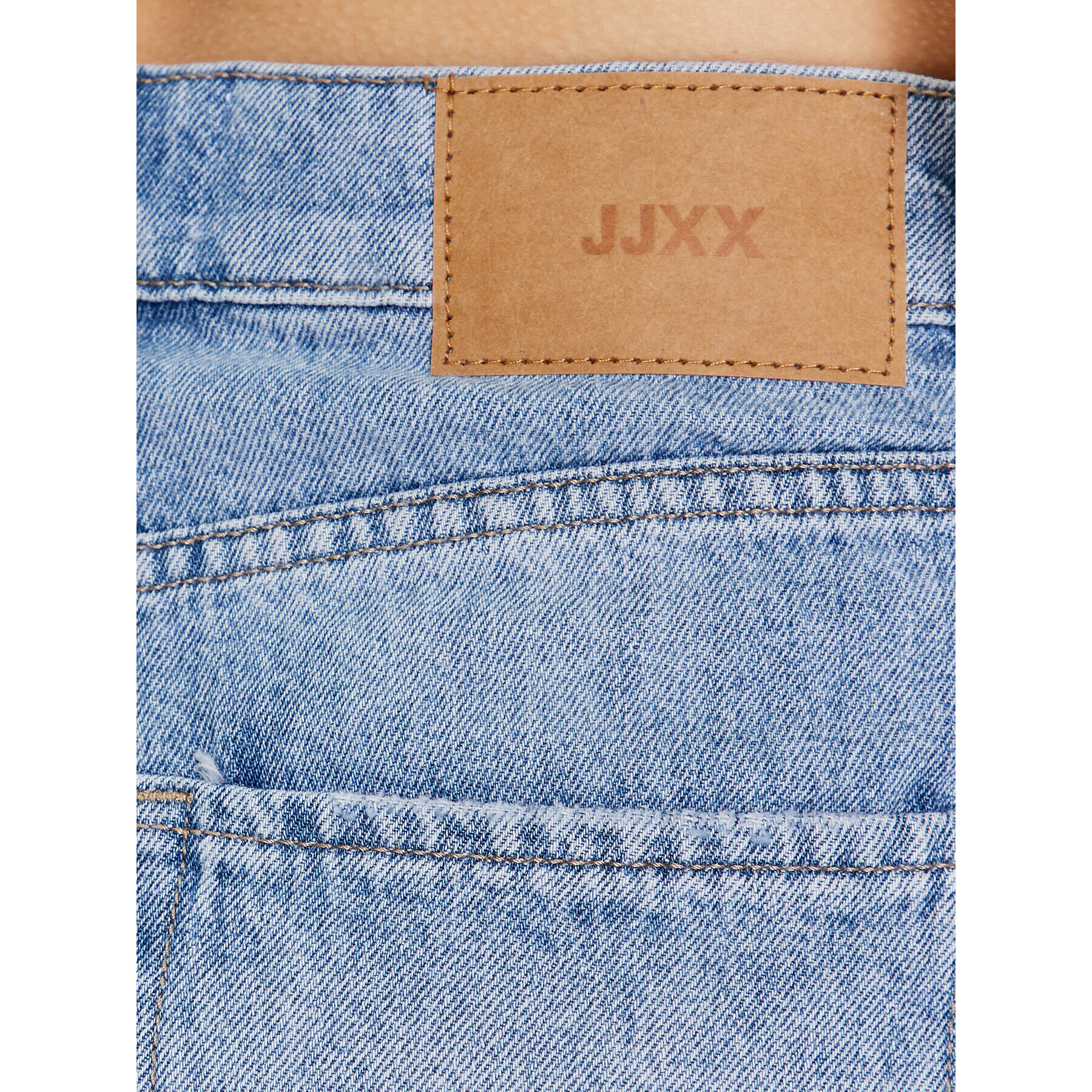JJXX Дънкови шорти 12235146 Син Straight Fit - Pepit.bg