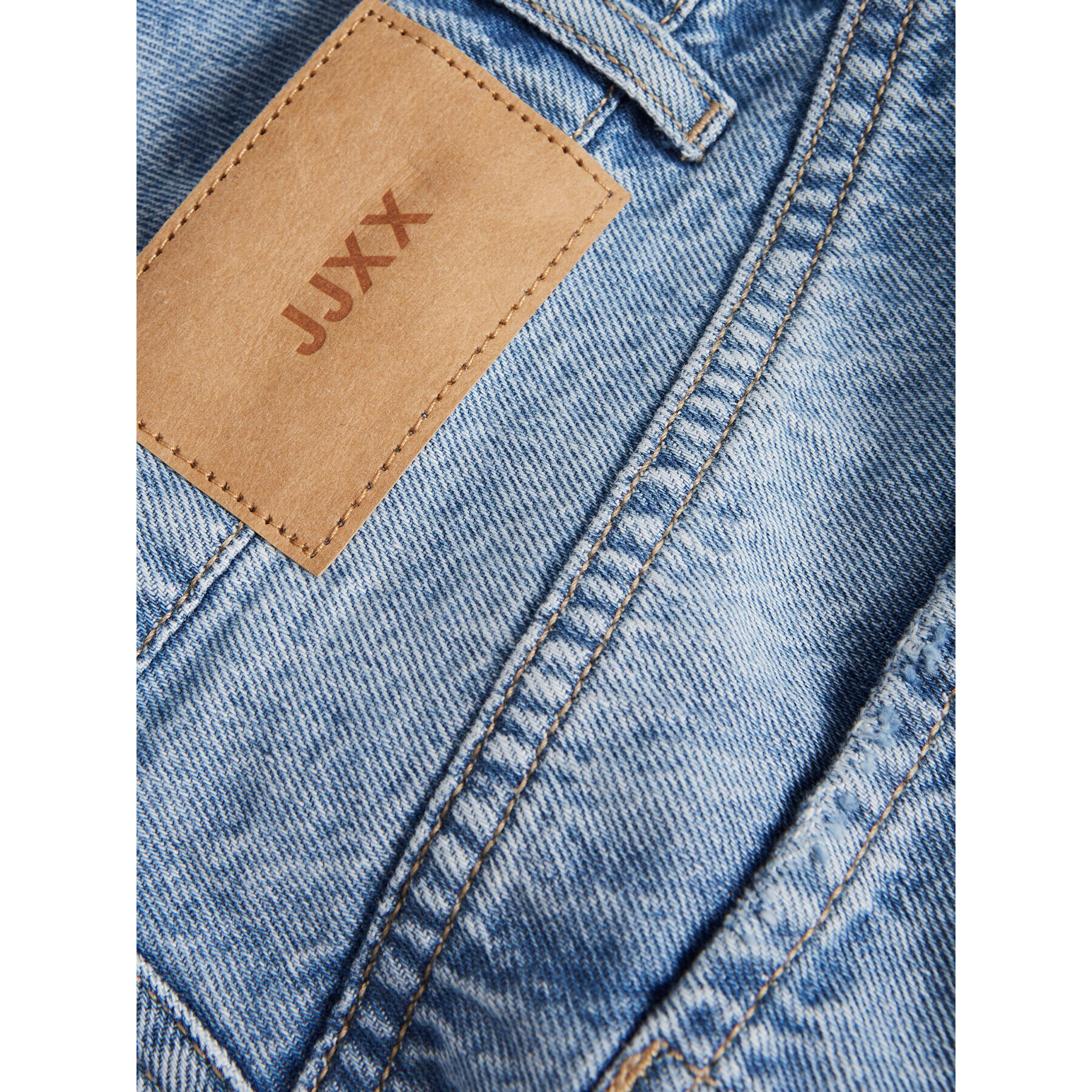 JJXX Дънкови шорти 12235146 Син Straight Fit - Pepit.bg