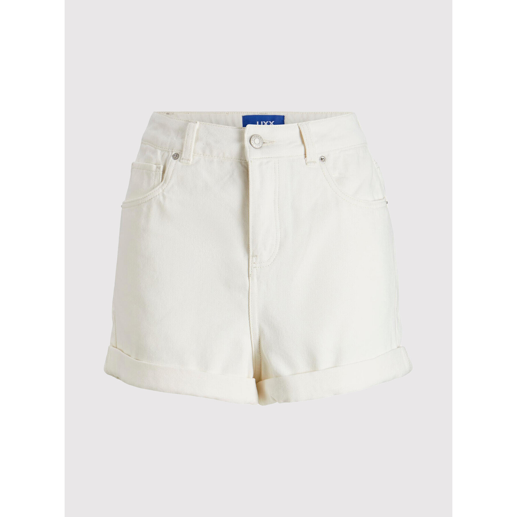 JJXX Дънкови шорти Hazel 12208921 Бял Regular Fit - Pepit.bg