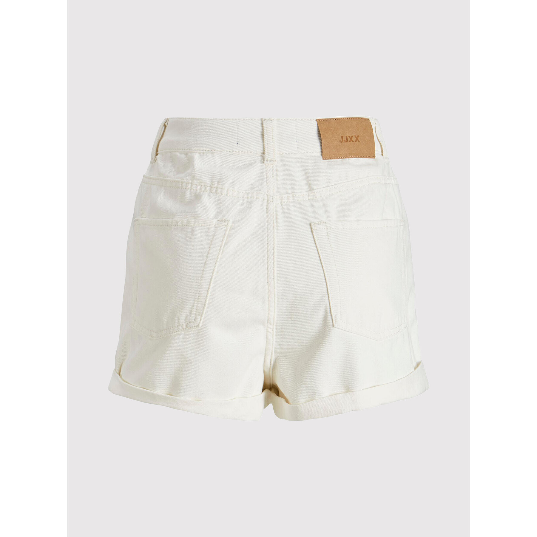 JJXX Дънкови шорти Hazel 12208921 Бял Regular Fit - Pepit.bg