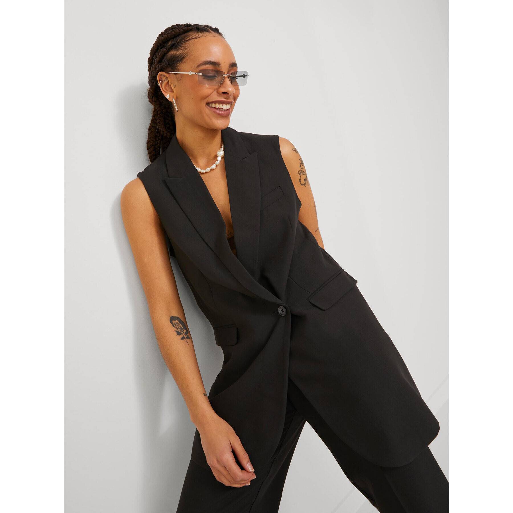 JJXX Елек Mary 12224847 Черен Regular Fit - Pepit.bg