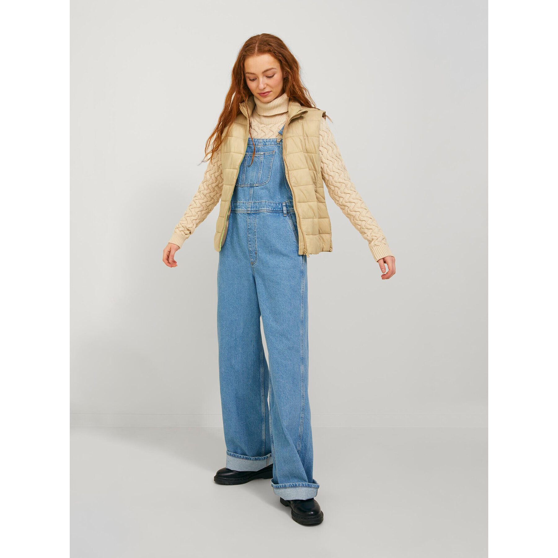 JJXX Елек Nora 12224641 Бежов Regular Fit - Pepit.bg