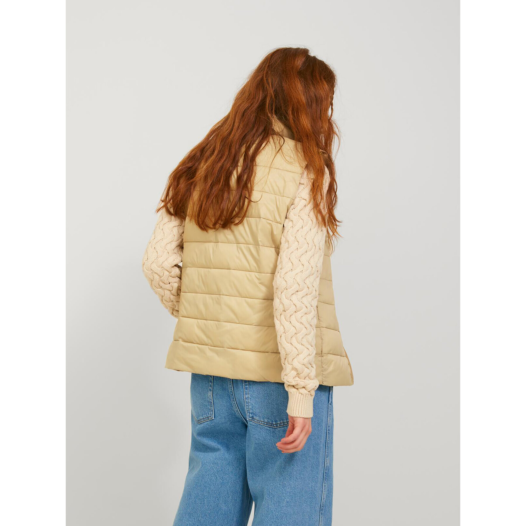 JJXX Елек Nora 12224641 Бежов Regular Fit - Pepit.bg
