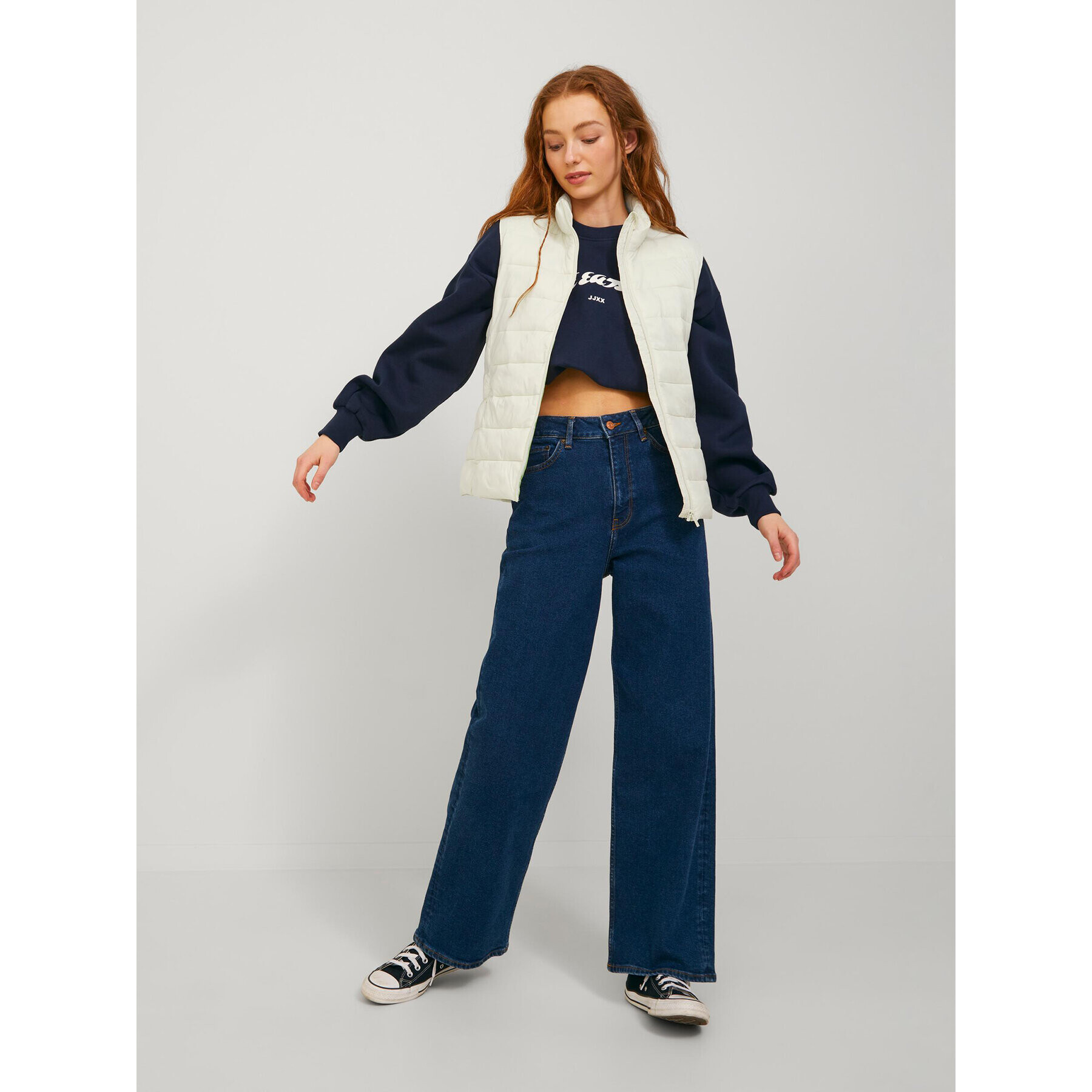 JJXX Елек Nora 12224641 Бежов Regular Fit - Pepit.bg
