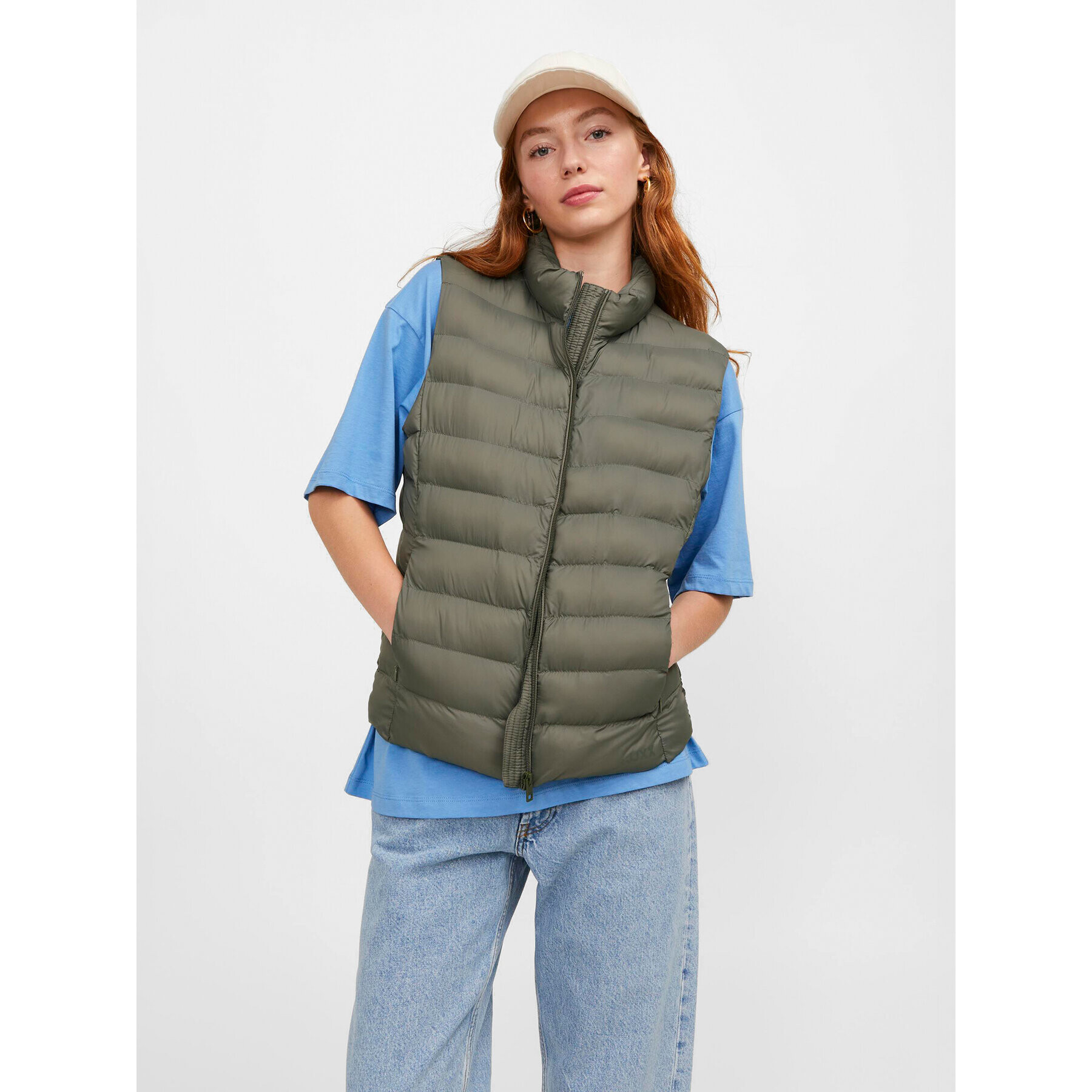 JJXX Елек Nora 12224641 Зелен Regular Fit - Pepit.bg