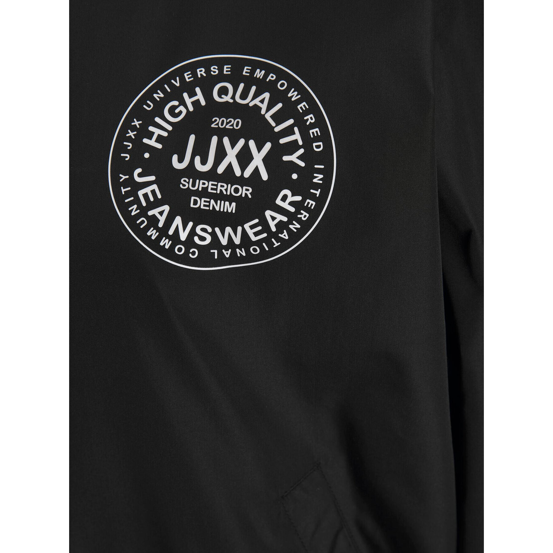 JJXX Яке бомбър 12227132 Черен Regular Fit - Pepit.bg