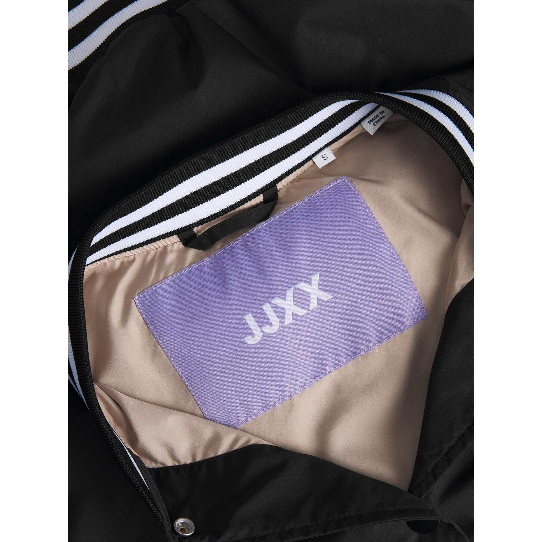 JJXX Яке бомбър 12227132 Черен Regular Fit - Pepit.bg
