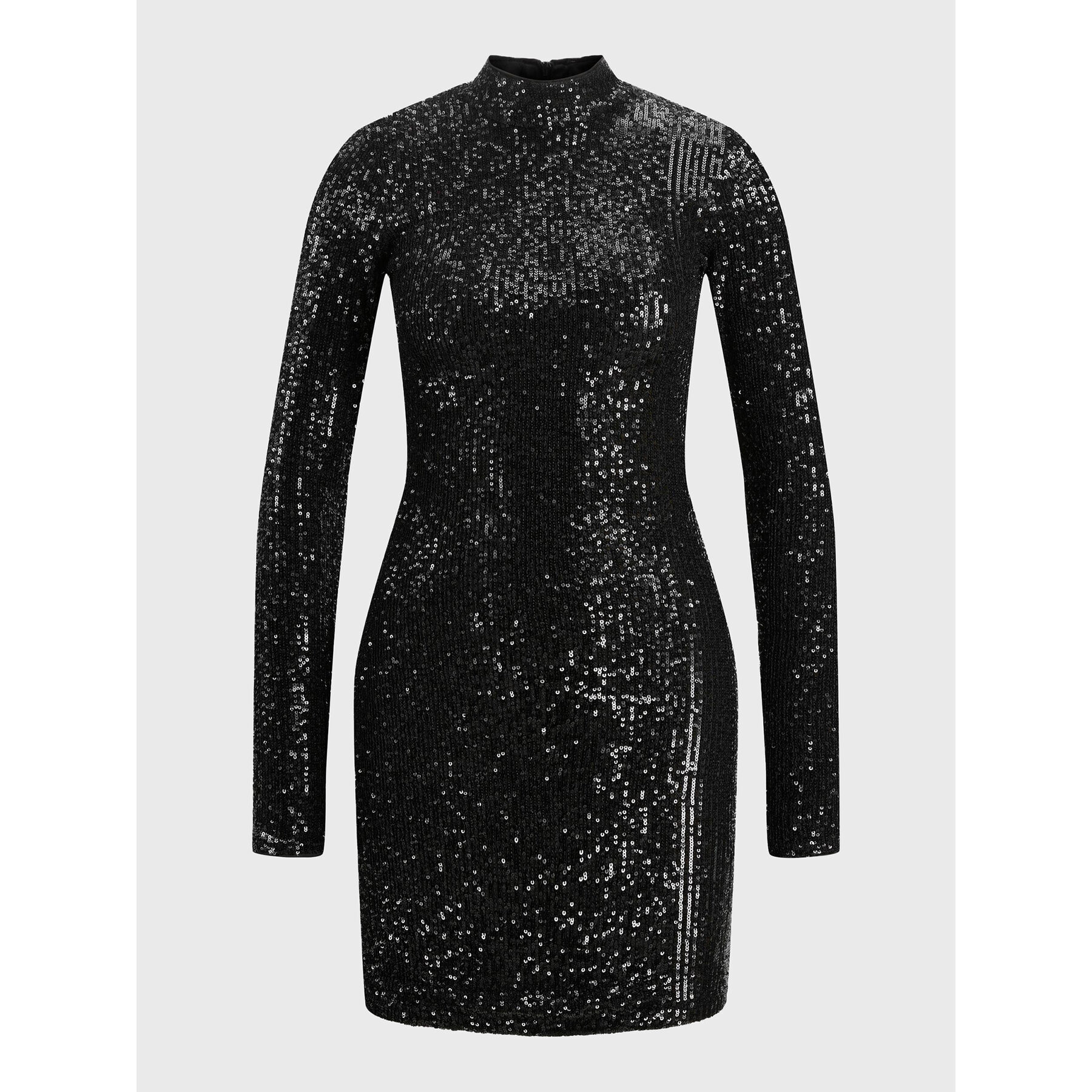 JJXX Коктейлна рокля Halle Sequin 12221728 Черен Slim Fit - Pepit.bg