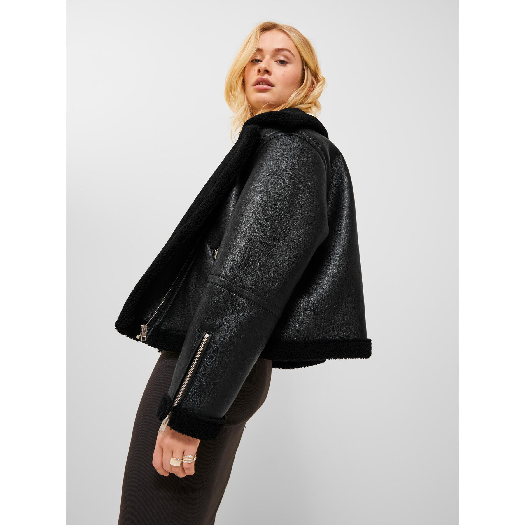JJXX Кожух 12238431 Черен Regular Fit - Pepit.bg