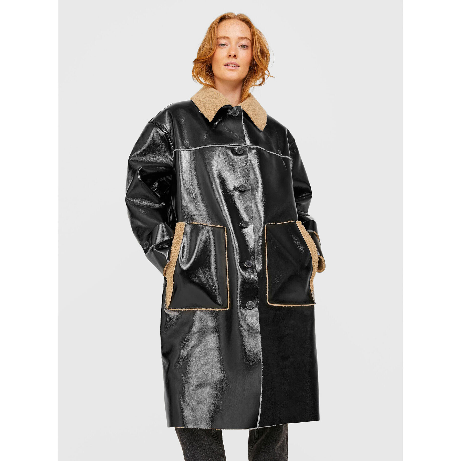 JJXX Кожух Lilo 12217448 Черен Relaxed Fit - Pepit.bg