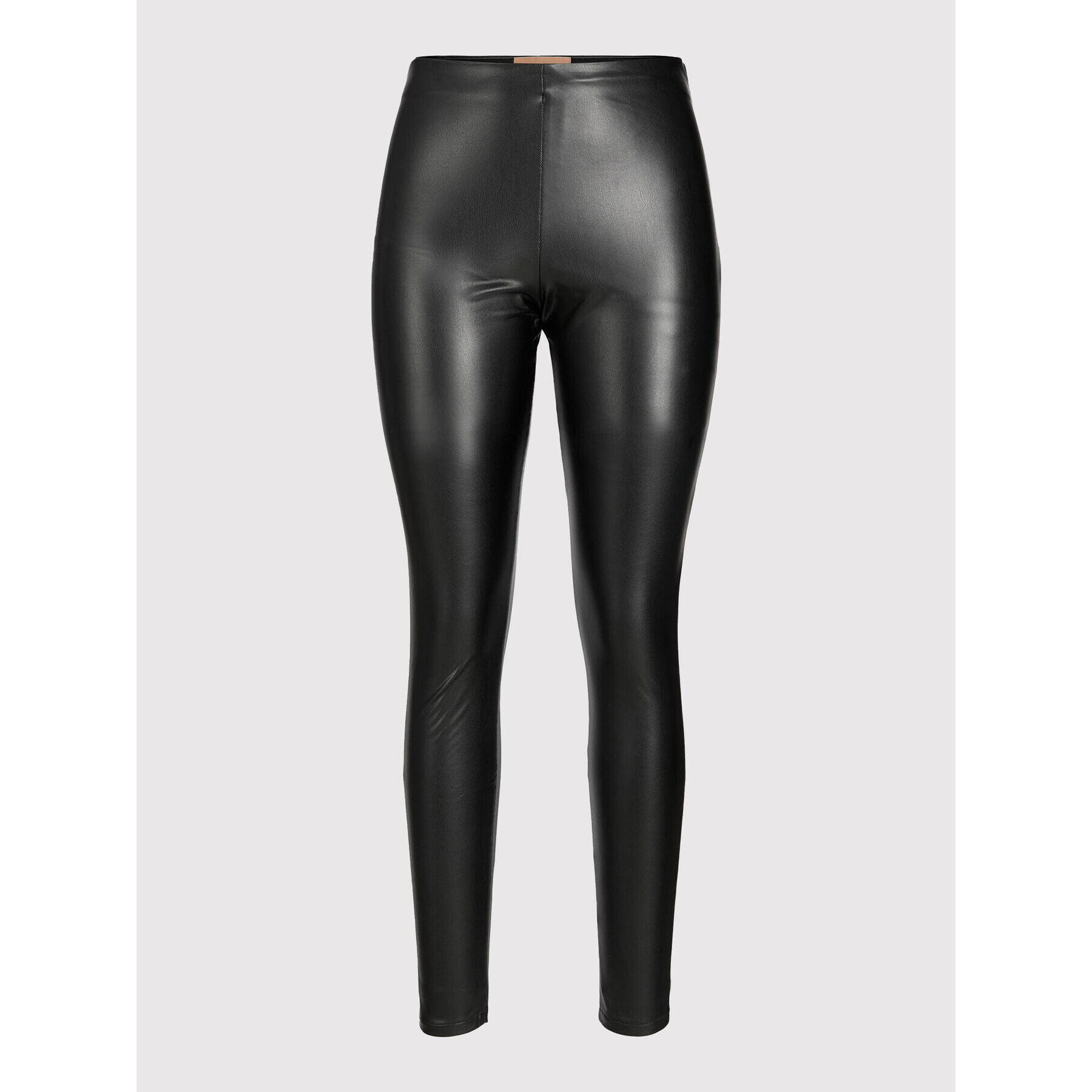 JJXX Панталони от имитация на кожа Megan 12213641 Черен Slim Fit - Pepit.bg