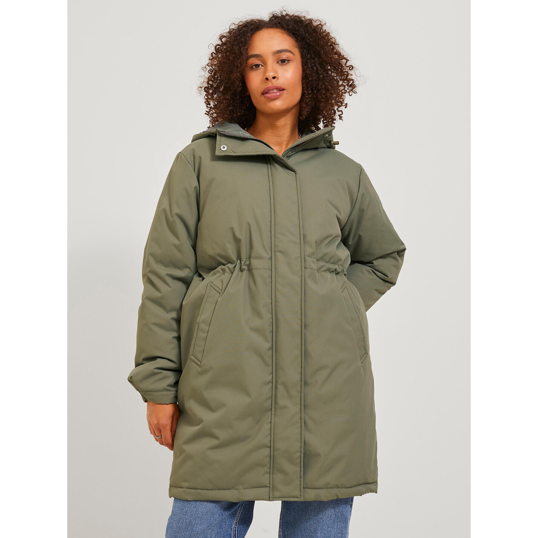 JJXX Парка 12236885 Зелен Regular Fit - Pepit.bg
