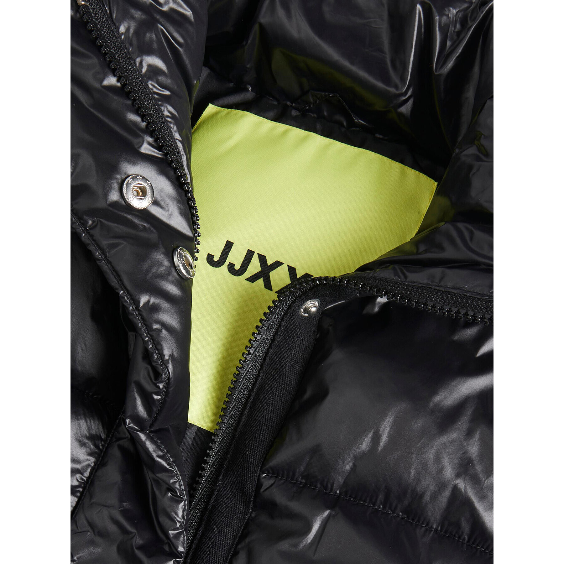 JJXX Пухено яке Beany 12214675 Черен Regular Fit - Pepit.bg