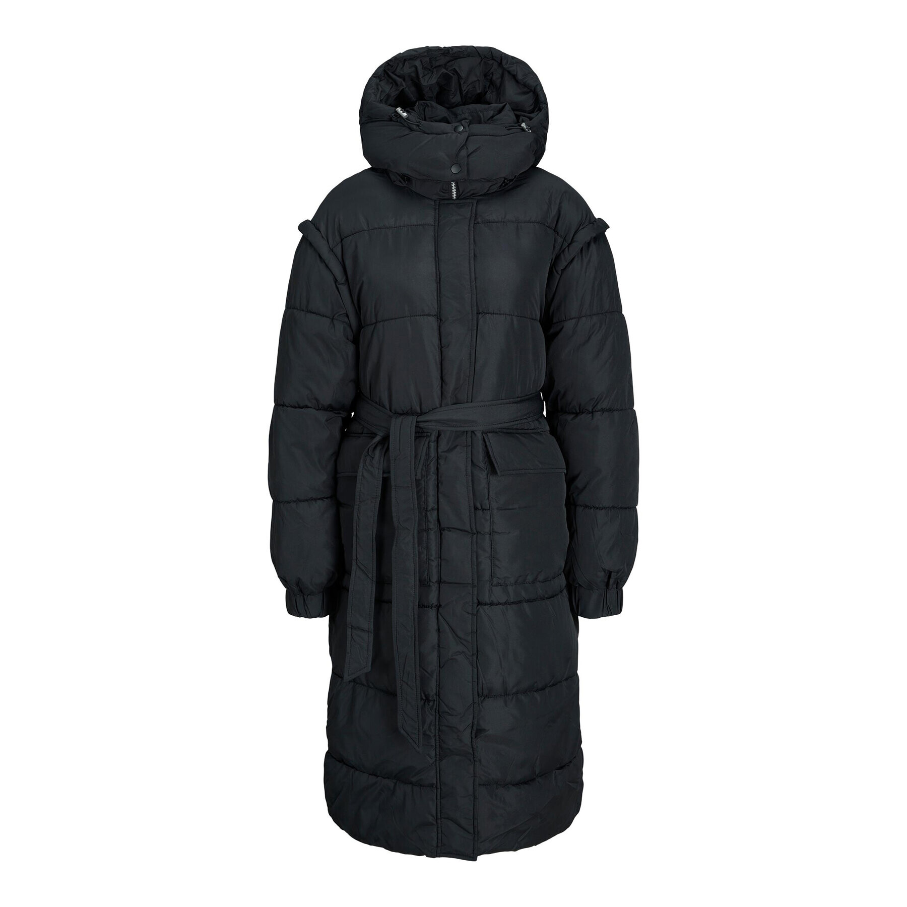 JJXX Пухено яке Sus 12214706 Черен Regular Fit - Pepit.bg