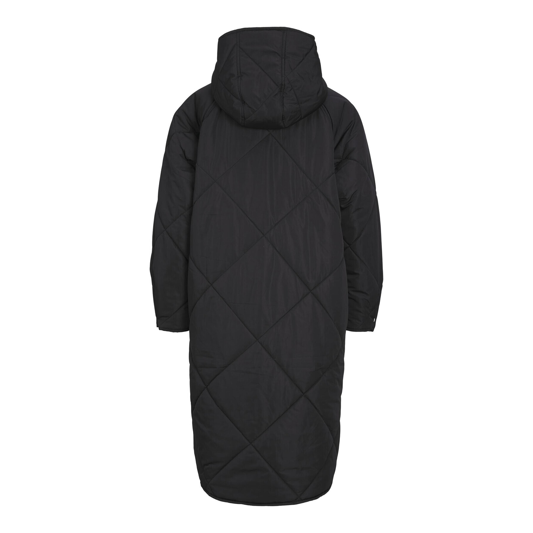 JJXX Пухено яке 12236451 Черен Regular Fit - Pepit.bg