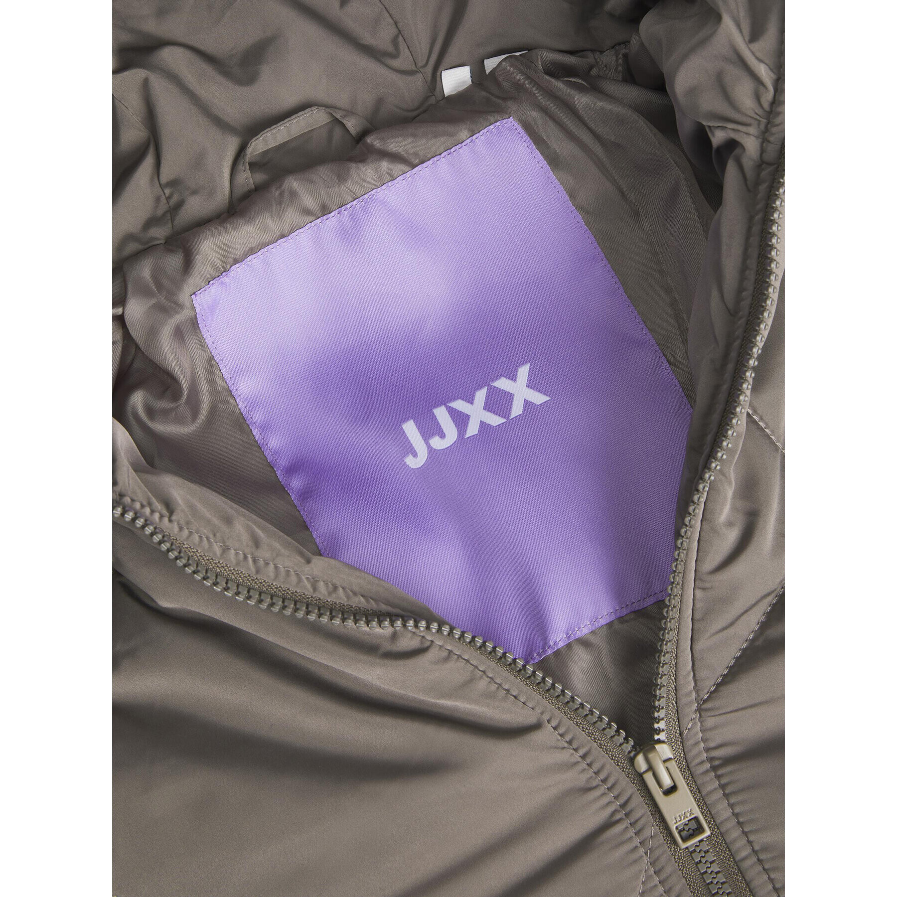 JJXX Пухено яке 12236451 Сив Regular Fit - Pepit.bg