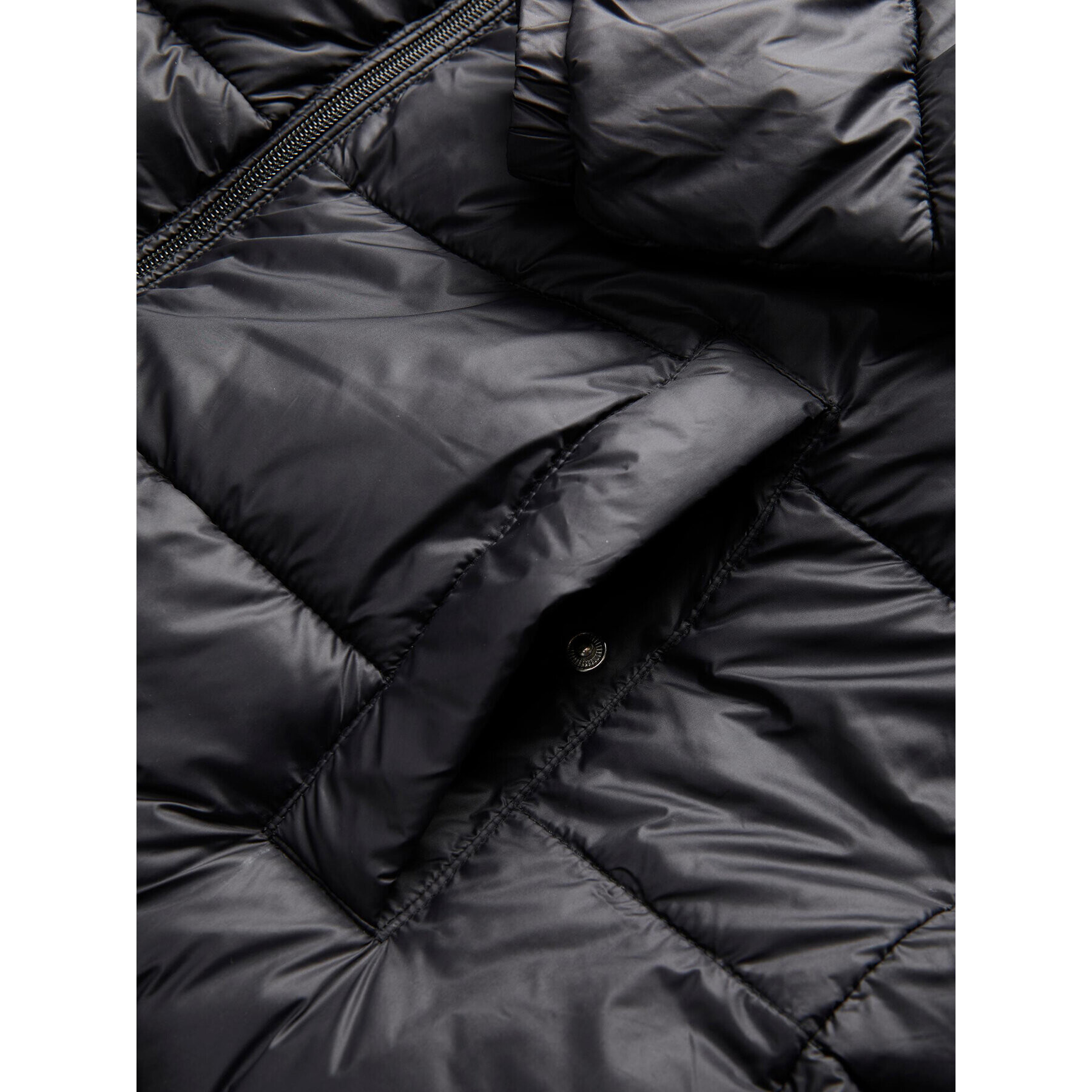 JJXX Пухено яке 12236524 Черен Regular Fit - Pepit.bg