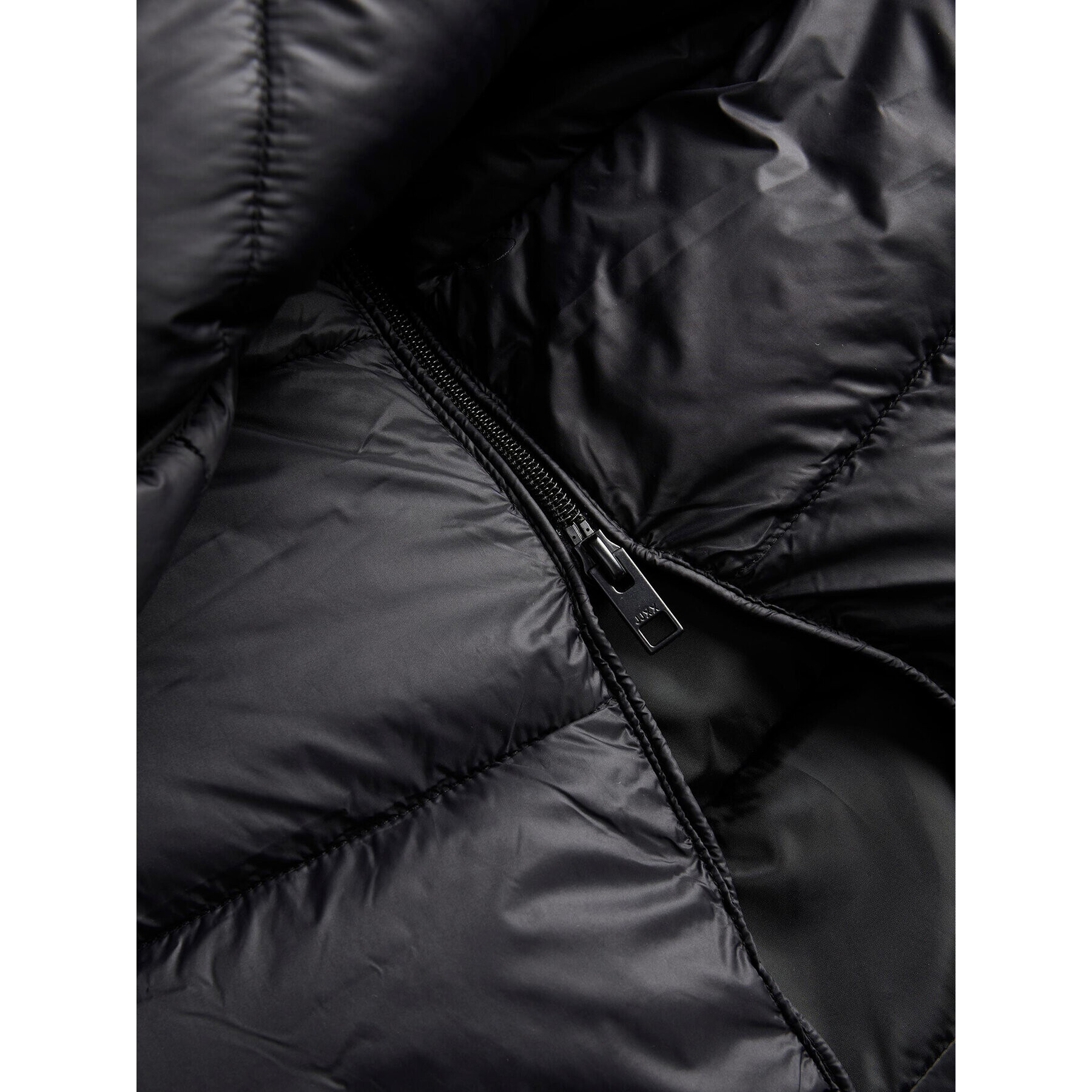 JJXX Пухено яке 12236524 Черен Regular Fit - Pepit.bg