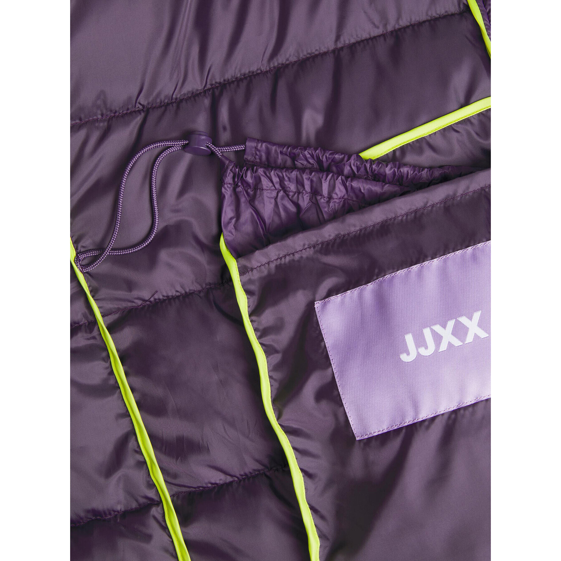 JJXX Пухено яке 12236524 Виолетов Regular Fit - Pepit.bg