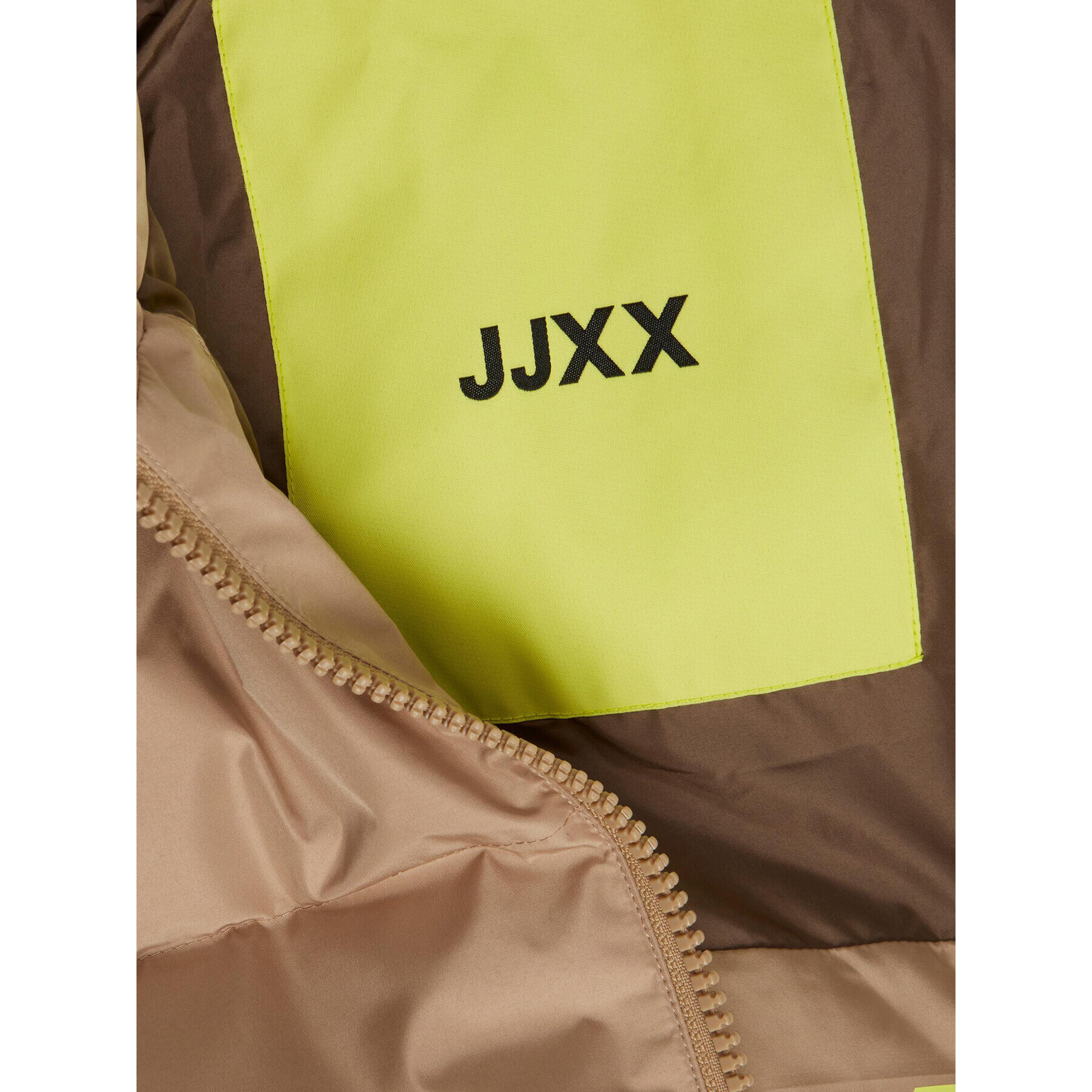 JJXX Пухено яке 12236528 Бежов Regular Fit - Pepit.bg