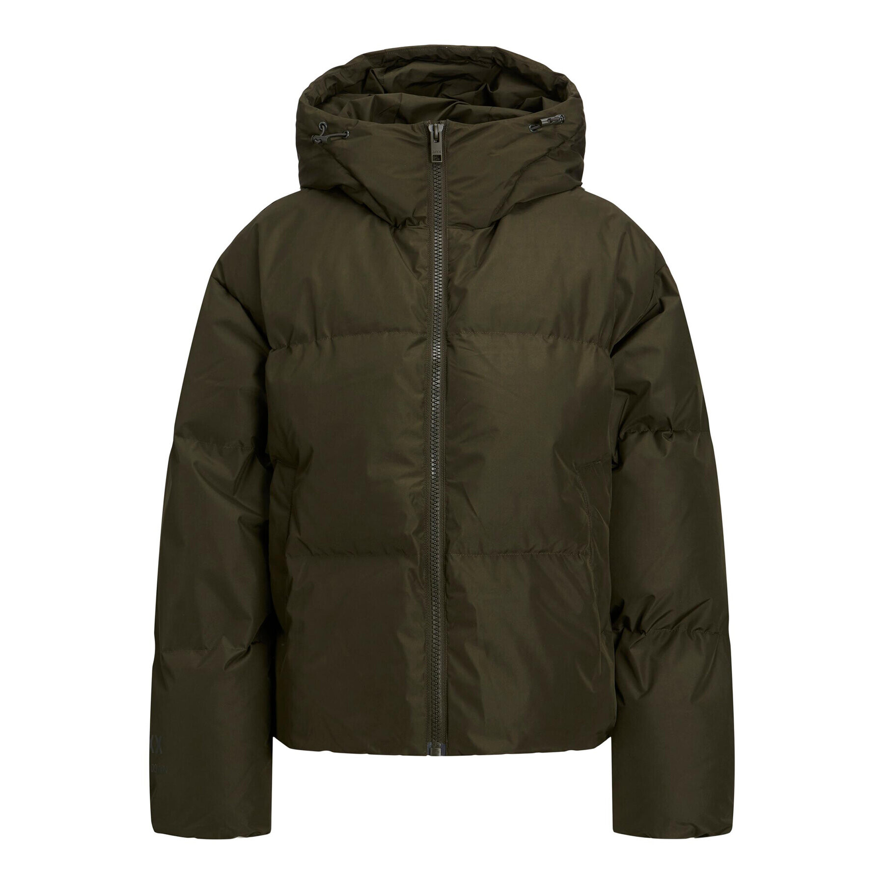 JJXX Пухено яке 12236528 Зелен Regular Fit - Pepit.bg