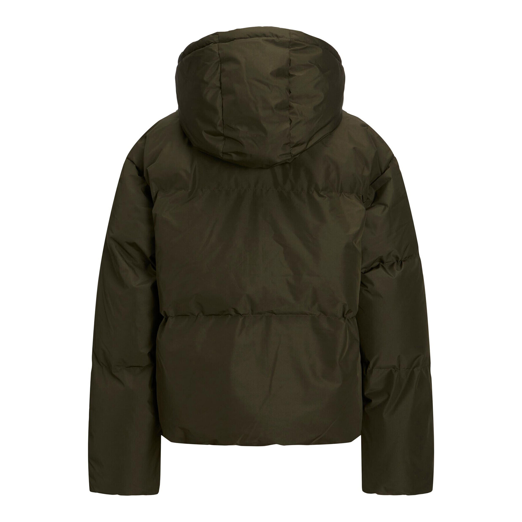 JJXX Пухено яке 12236528 Зелен Regular Fit - Pepit.bg