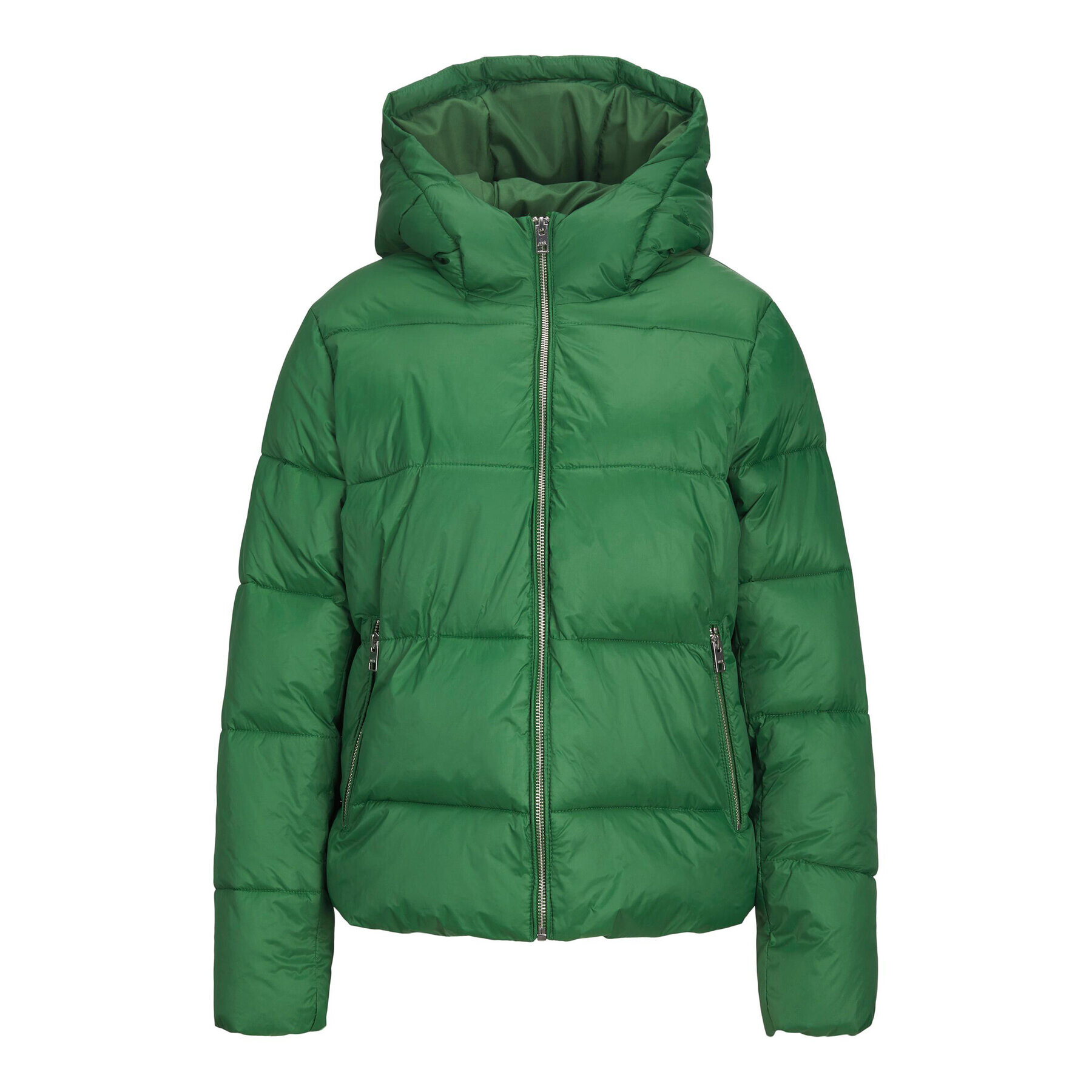 JJXX Пухено яке 12238268 Зелен Regular Fit - Pepit.bg