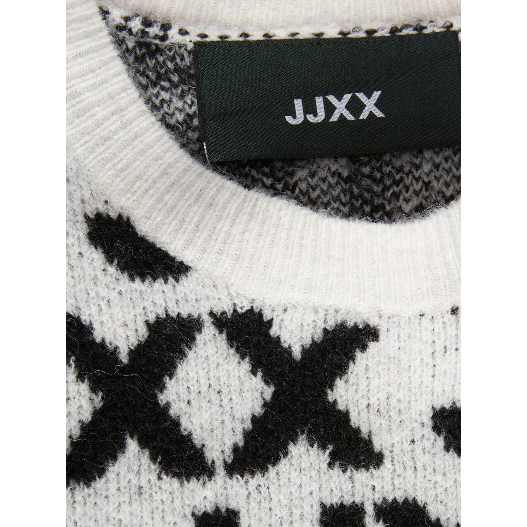 JJXX Пуловер Francesca 12216798 Бял Regular Fit - Pepit.bg