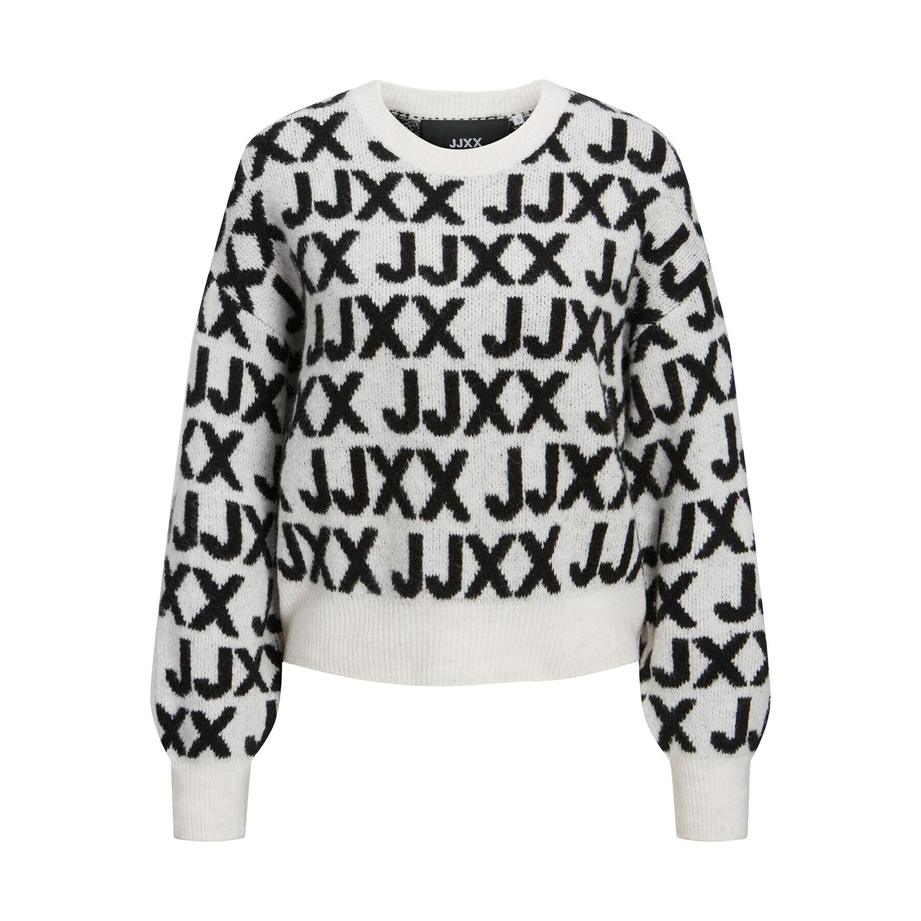 JJXX Пуловер Francesca 12216798 Бял Regular Fit - Pepit.bg