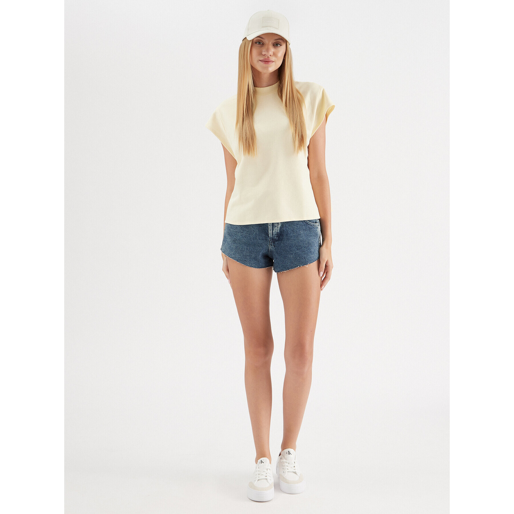 JJXX Суитшърт 12232939 Бял Loose Fit - Pepit.bg