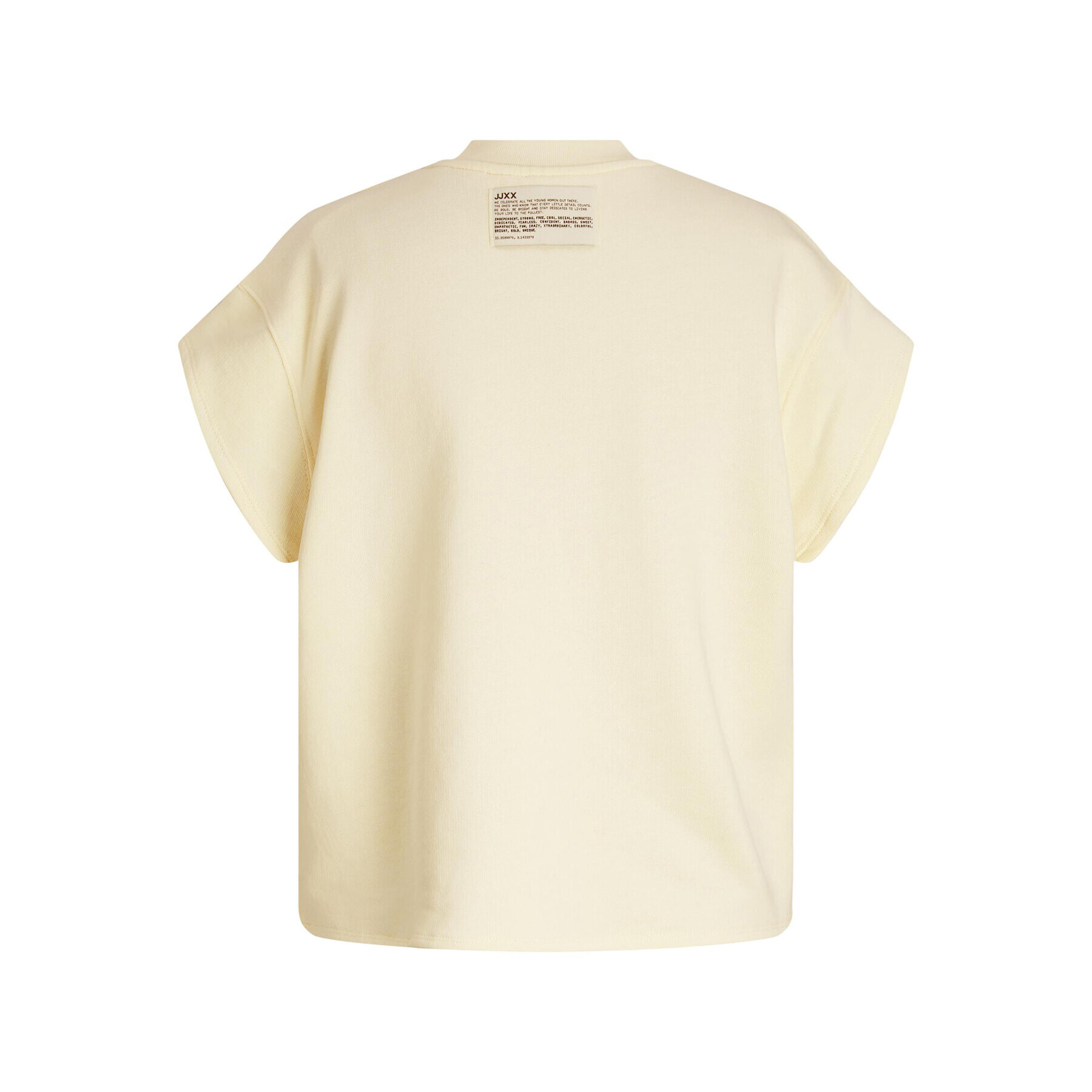 JJXX Суитшърт 12232939 Бял Loose Fit - Pepit.bg