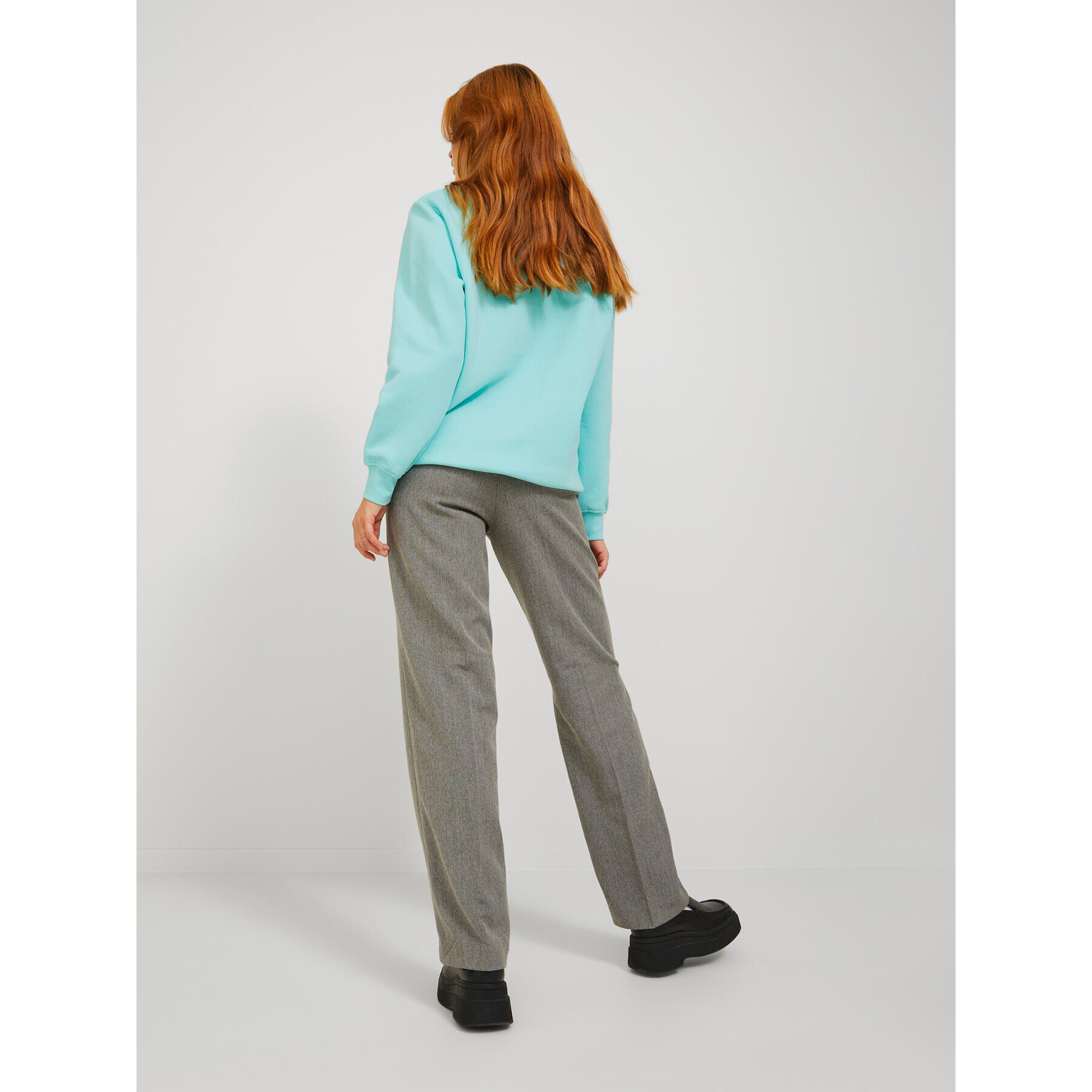 JJXX Суитшърт Abbie 12223962 Зелен Regular Fit - Pepit.bg