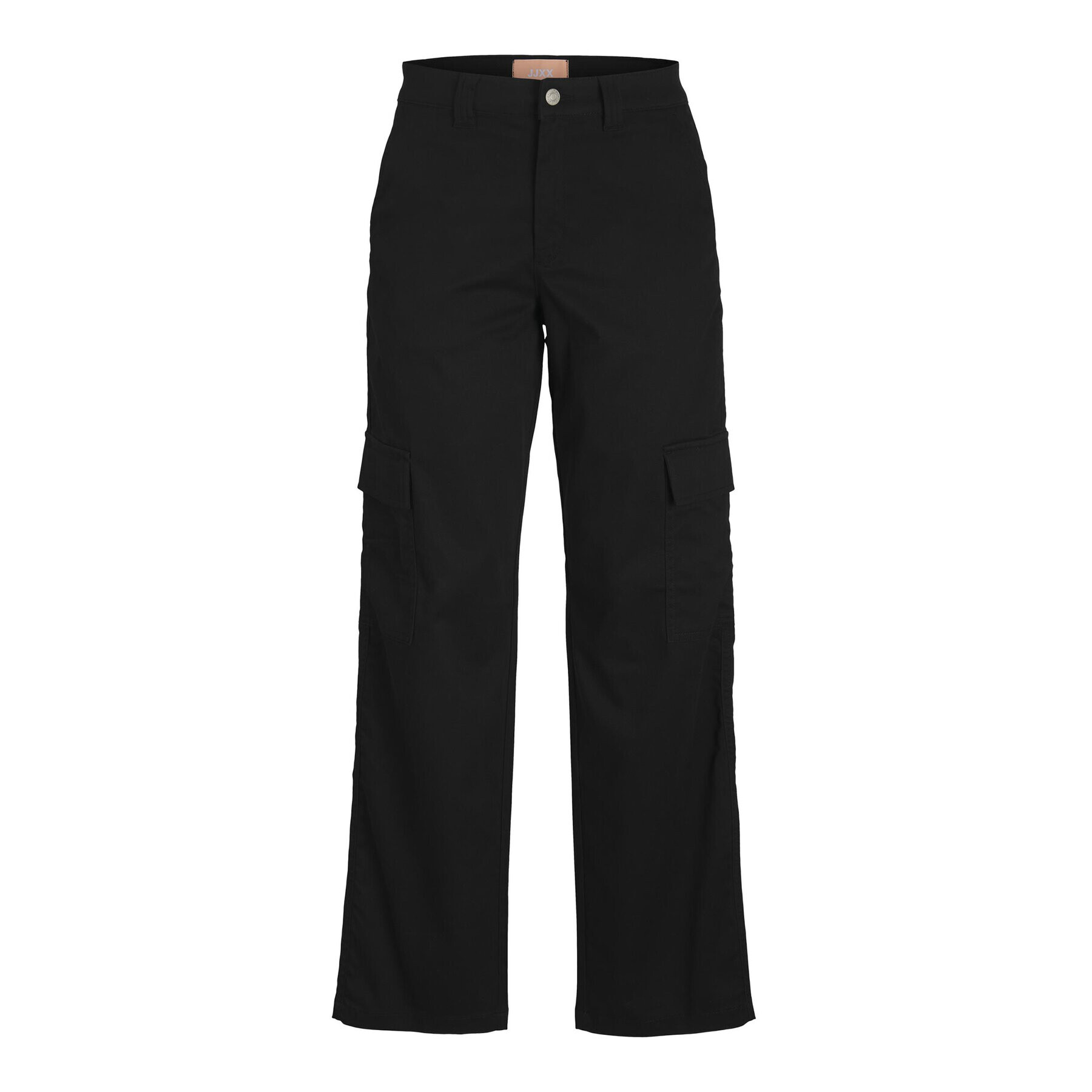 JJXX Текстилни панталони 12236946 Черен Regular Fit - Pepit.bg