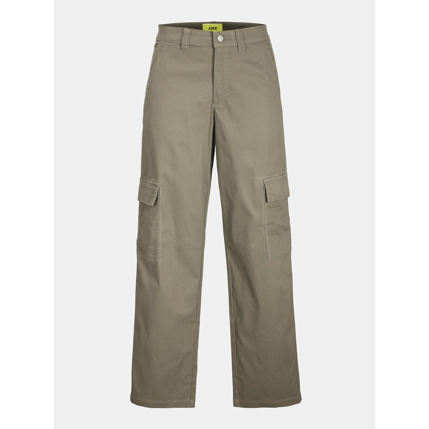 JJXX Текстилни панталони 12236946 Зелен Regular Fit - Pepit.bg