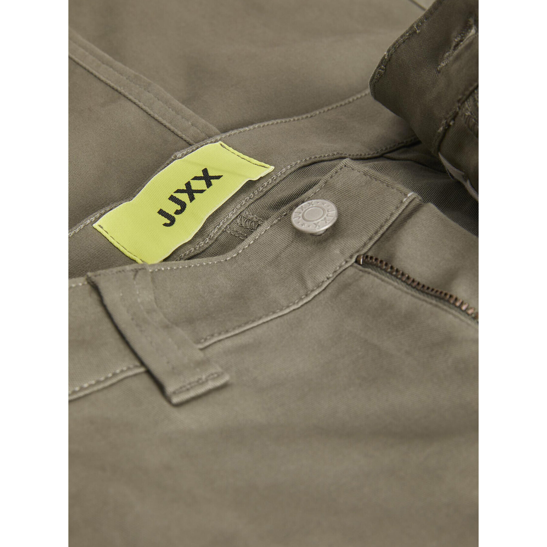 JJXX Текстилни панталони 12236946 Зелен Regular Fit - Pepit.bg