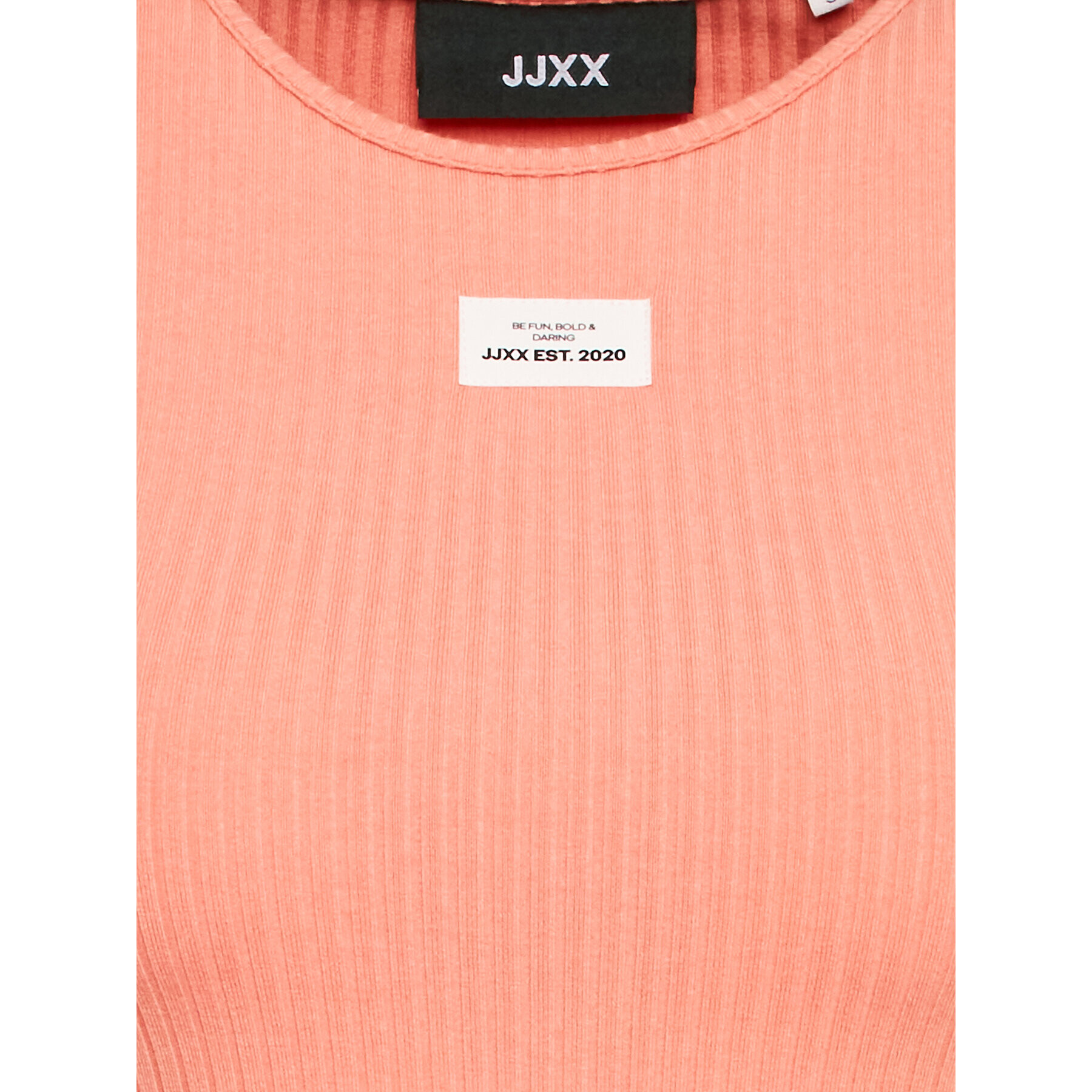 JJXX Тишърт 12225589 Розов Stretch Fit - Pepit.bg