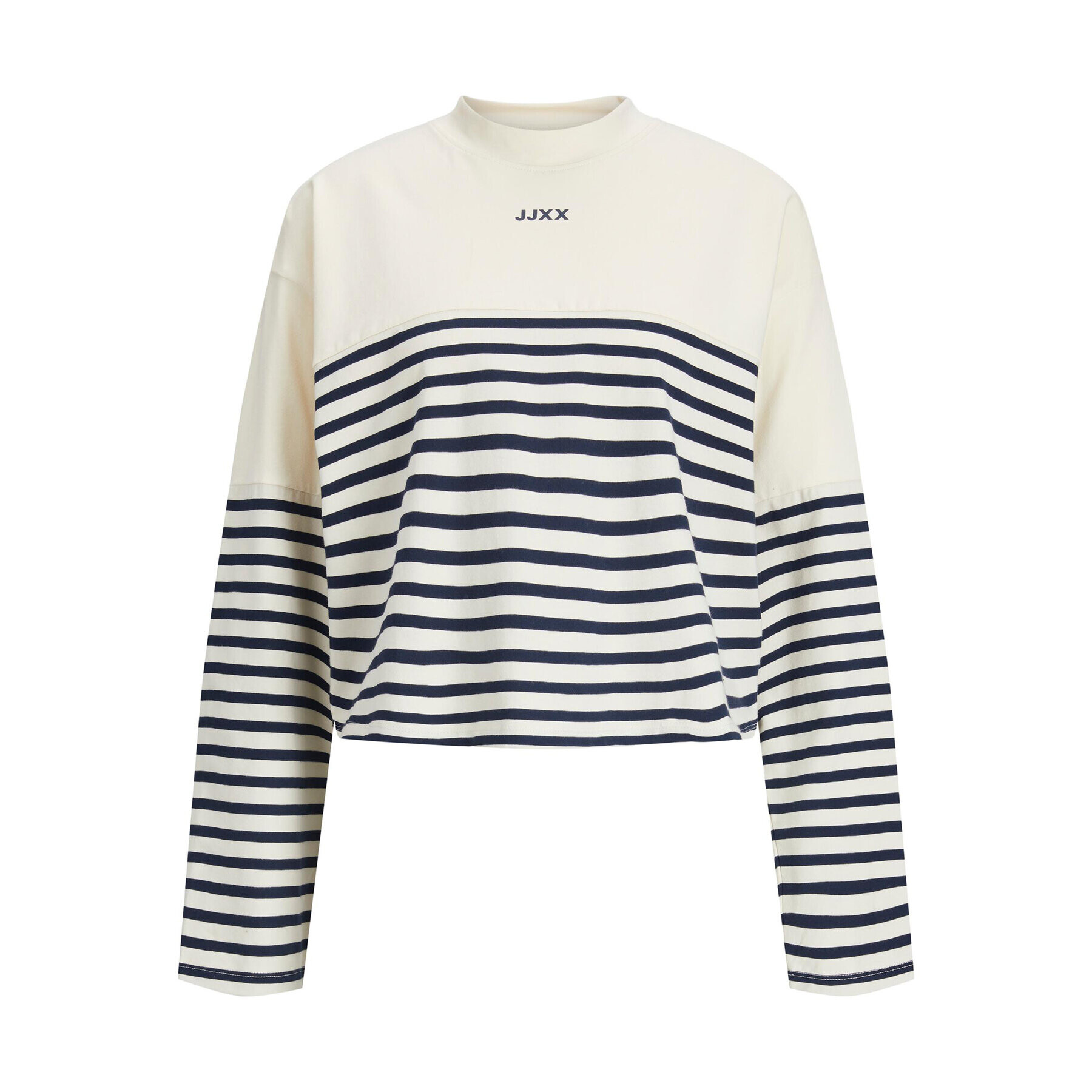 JJXX Тишърт 12227953 Бежов Loose Fit - Pepit.bg