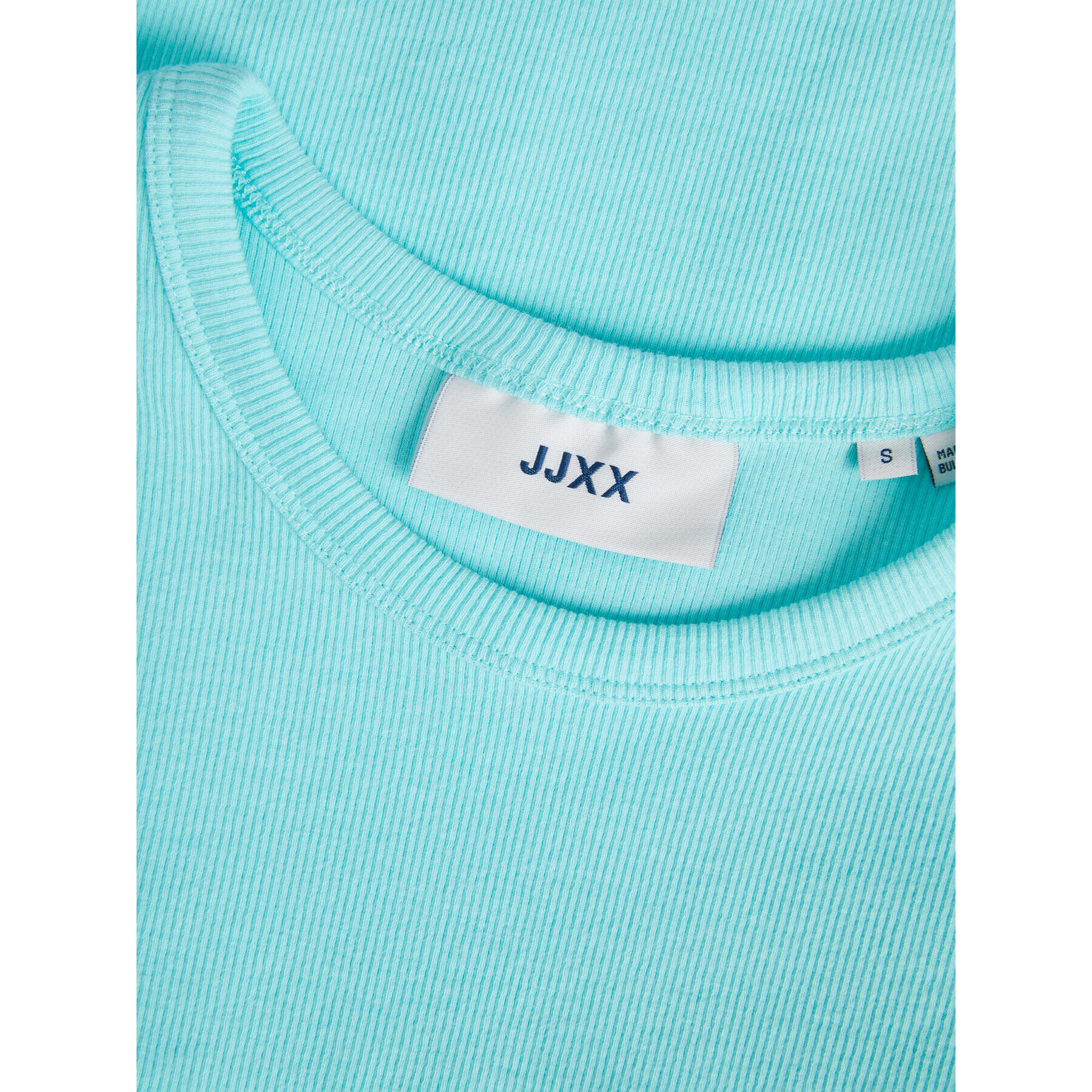 JJXX Тишърт 12231716 Син Stretch Fit - Pepit.bg