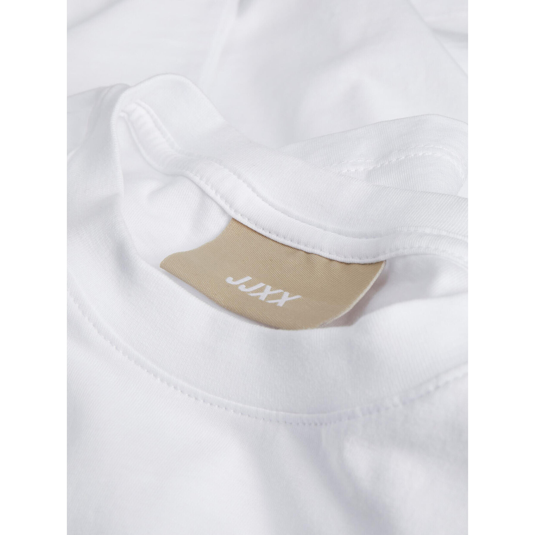 JJXX Тишърт Anna 12200182 Бял Regular Fit - Pepit.bg