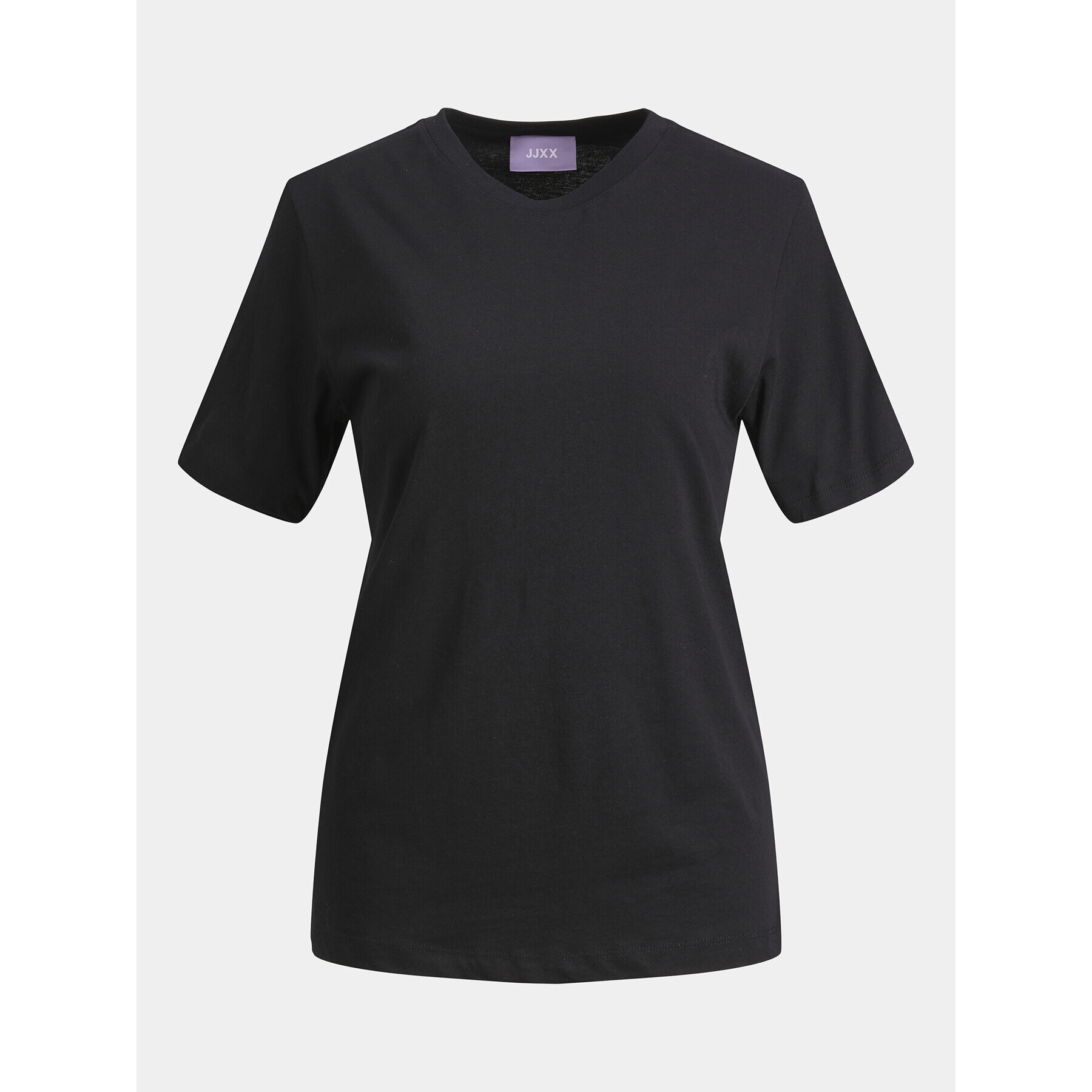JJXX Тишърт Anna 12200182 Черен Regular Fit - Pepit.bg